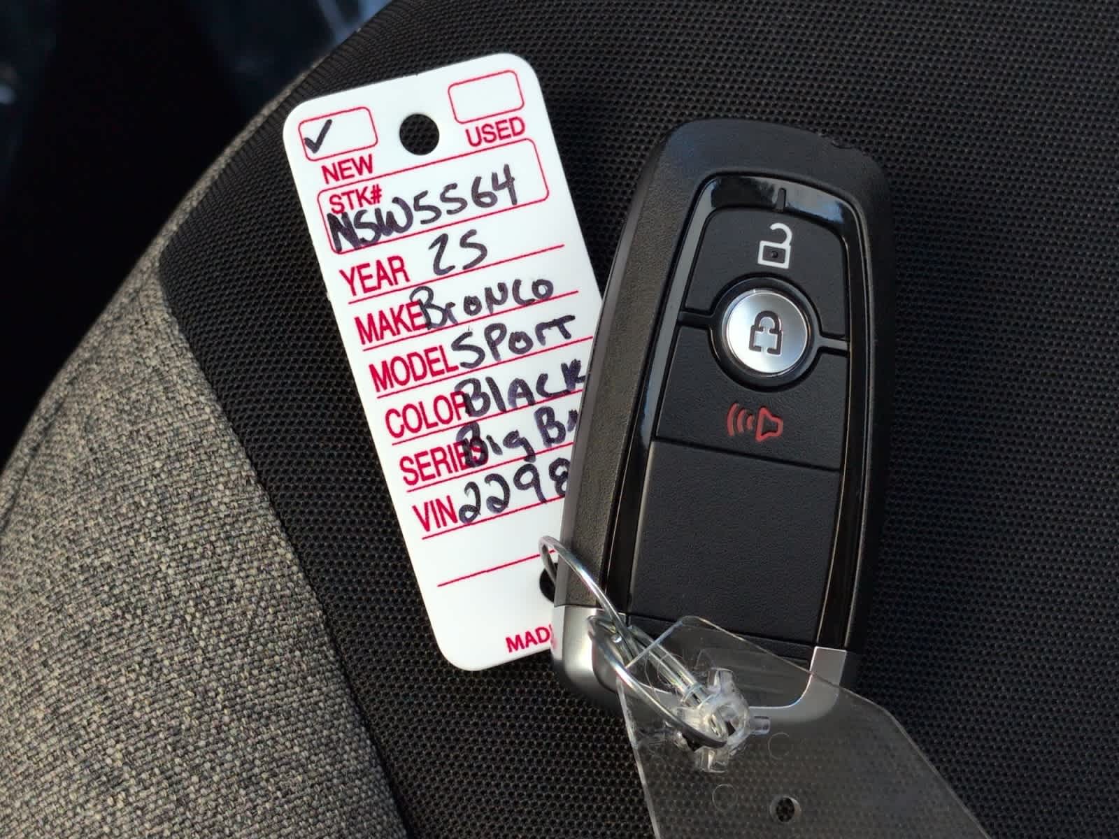 new 2025 Ford Bronco Sport car, priced at $34,982