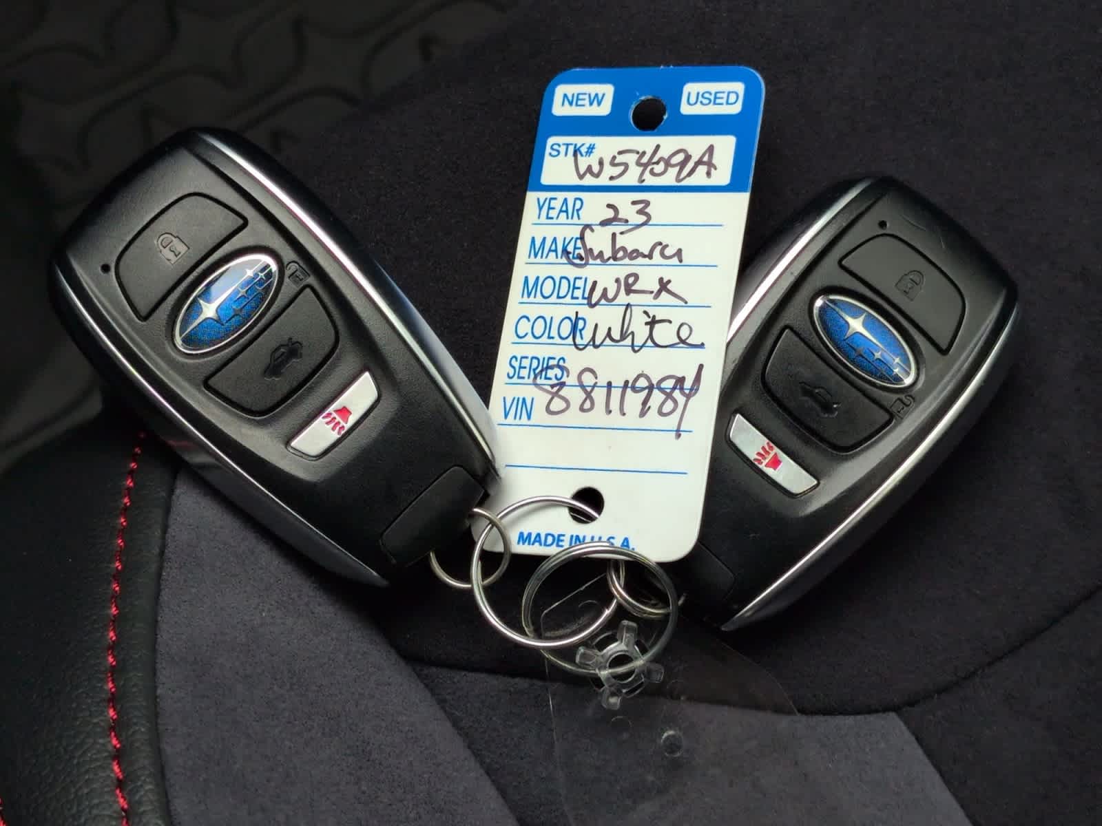 used 2023 Subaru WRX car, priced at $35,297