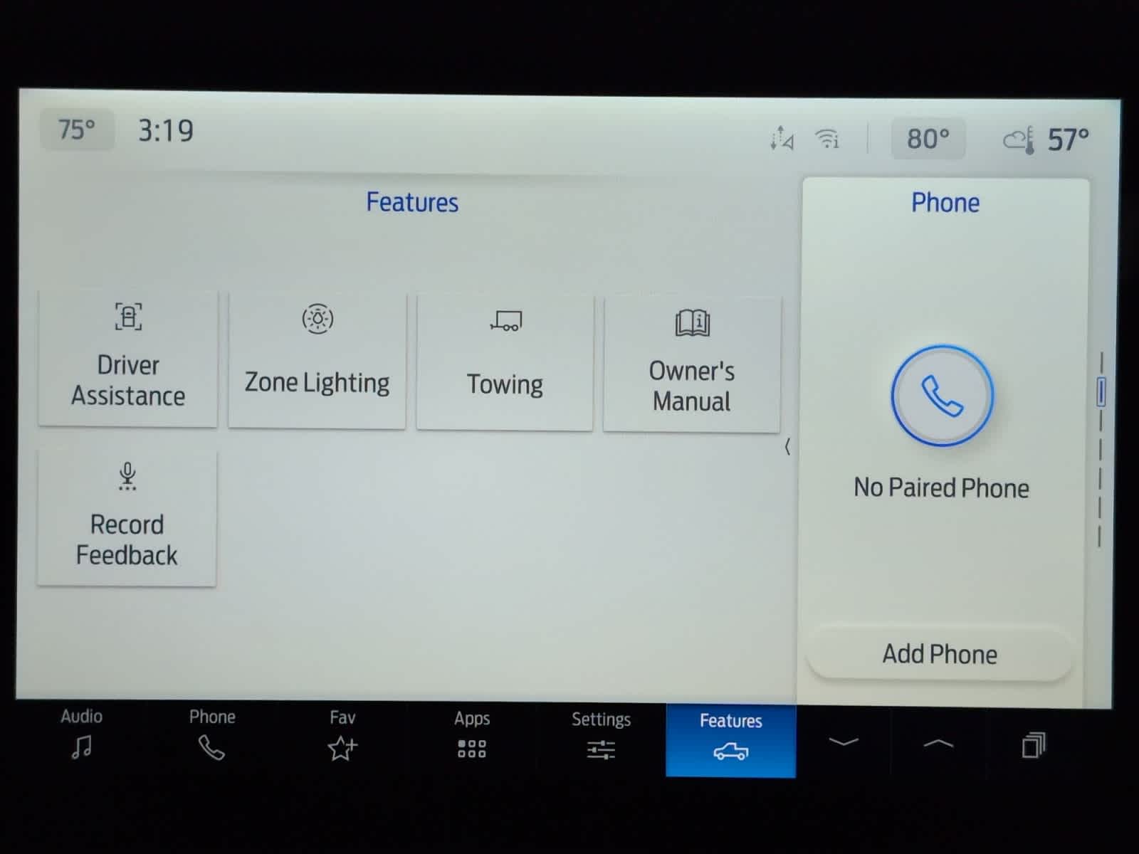 new 2025 Ford F-150 car, priced at $57,550