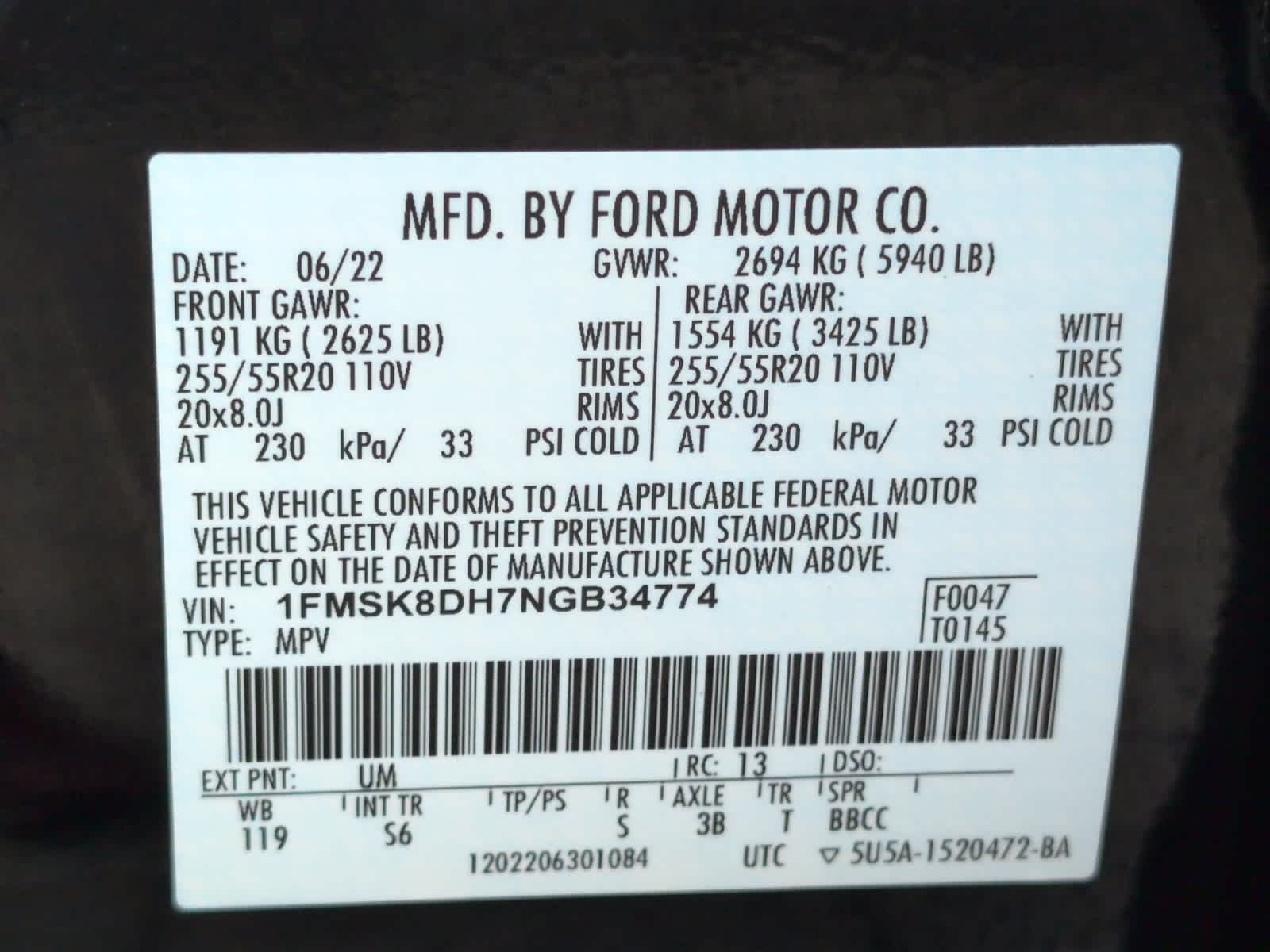 used 2022 Ford Explorer car, priced at $33,998