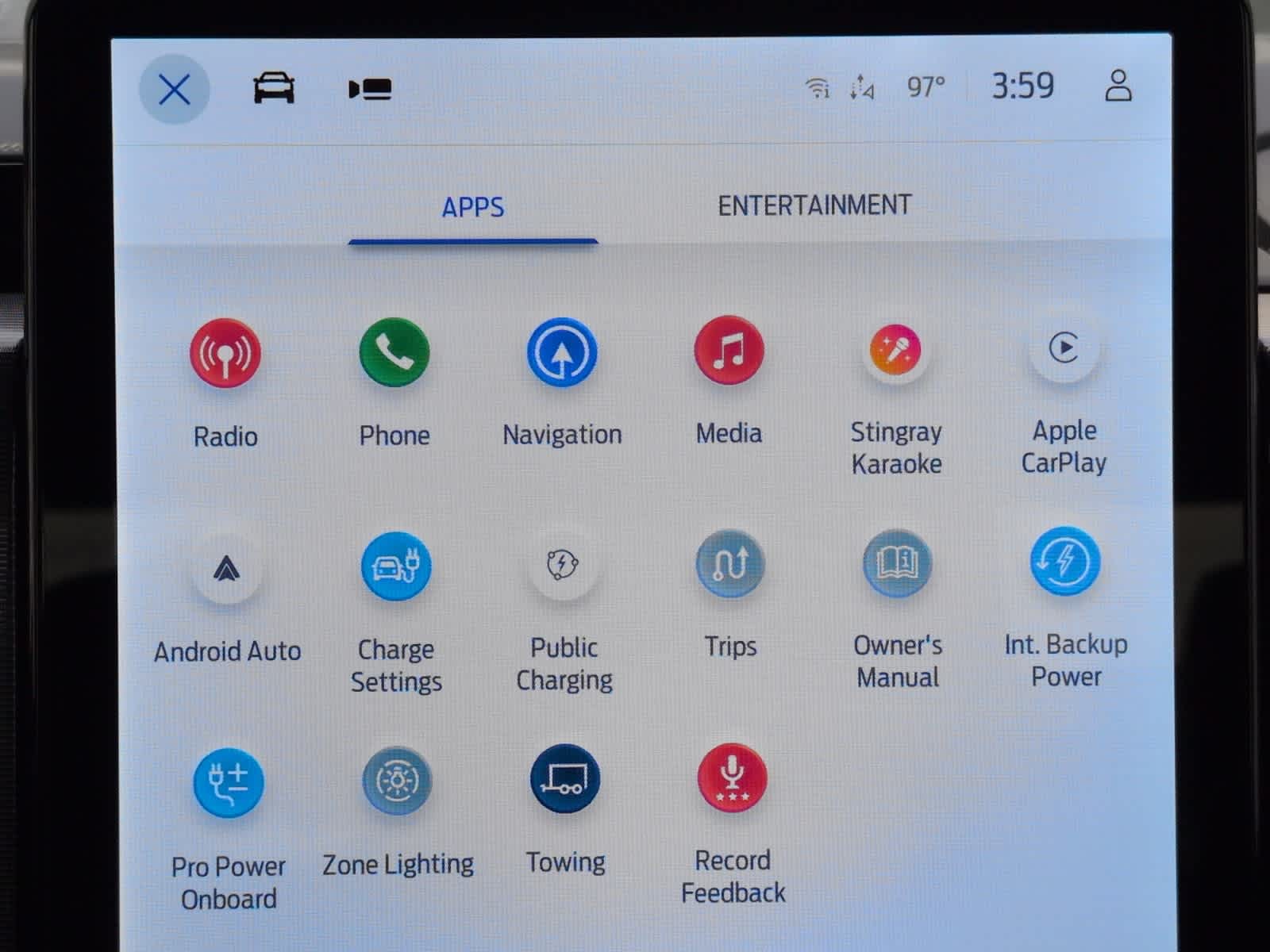 new 2025 Ford F-150 Lightning car, priced at $85,740