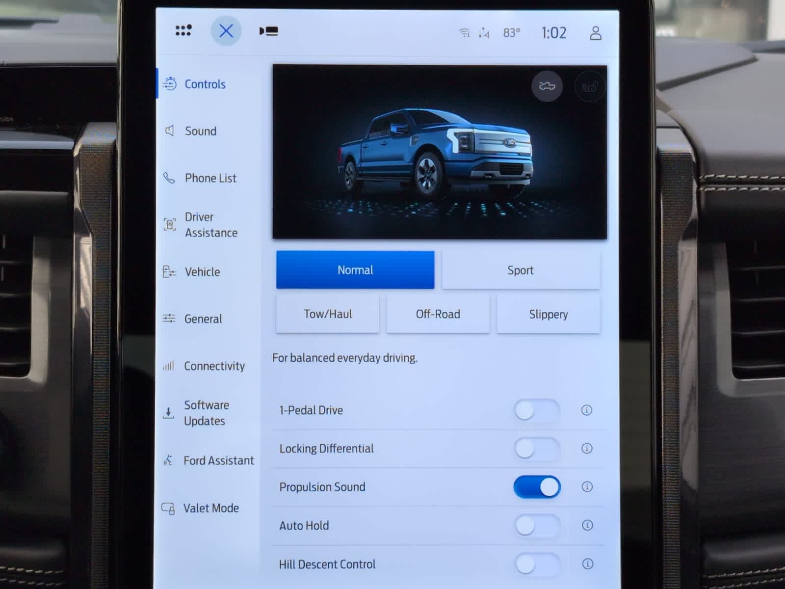 new 2025 Ford F-150 Lightning car, priced at $88,215