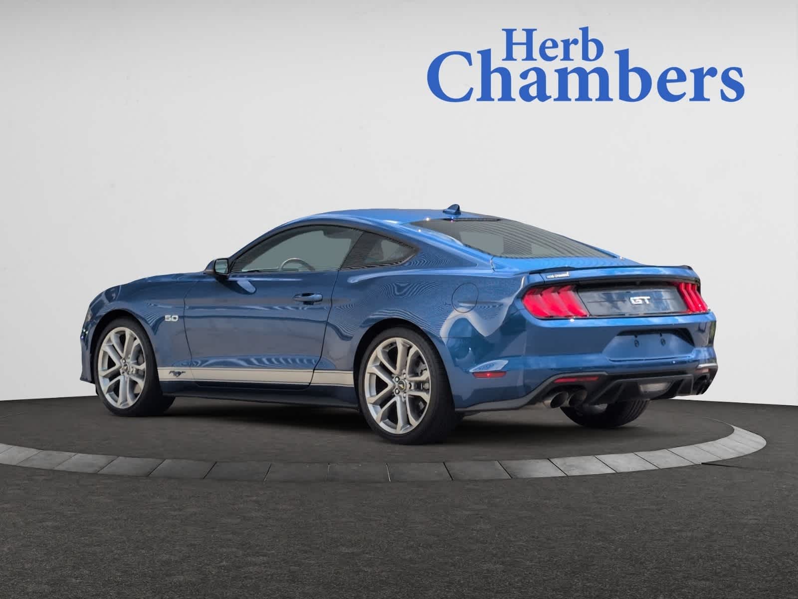 used 2022 Ford Mustang car, priced at $38,497