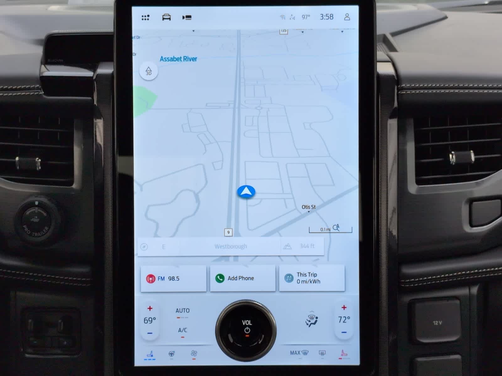 new 2025 Ford F-150 Lightning car, priced at $85,740