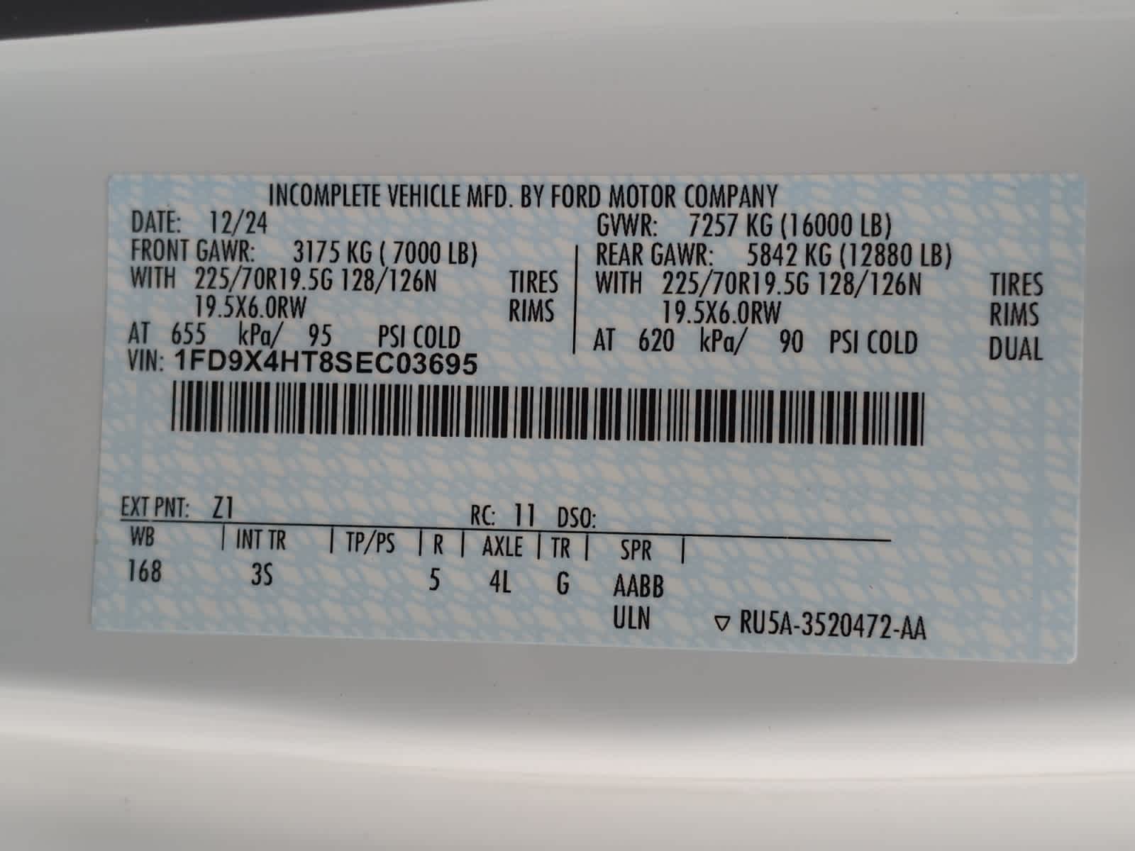 new 2025 Ford Super Duty F-450 DRW car, priced at $100,840