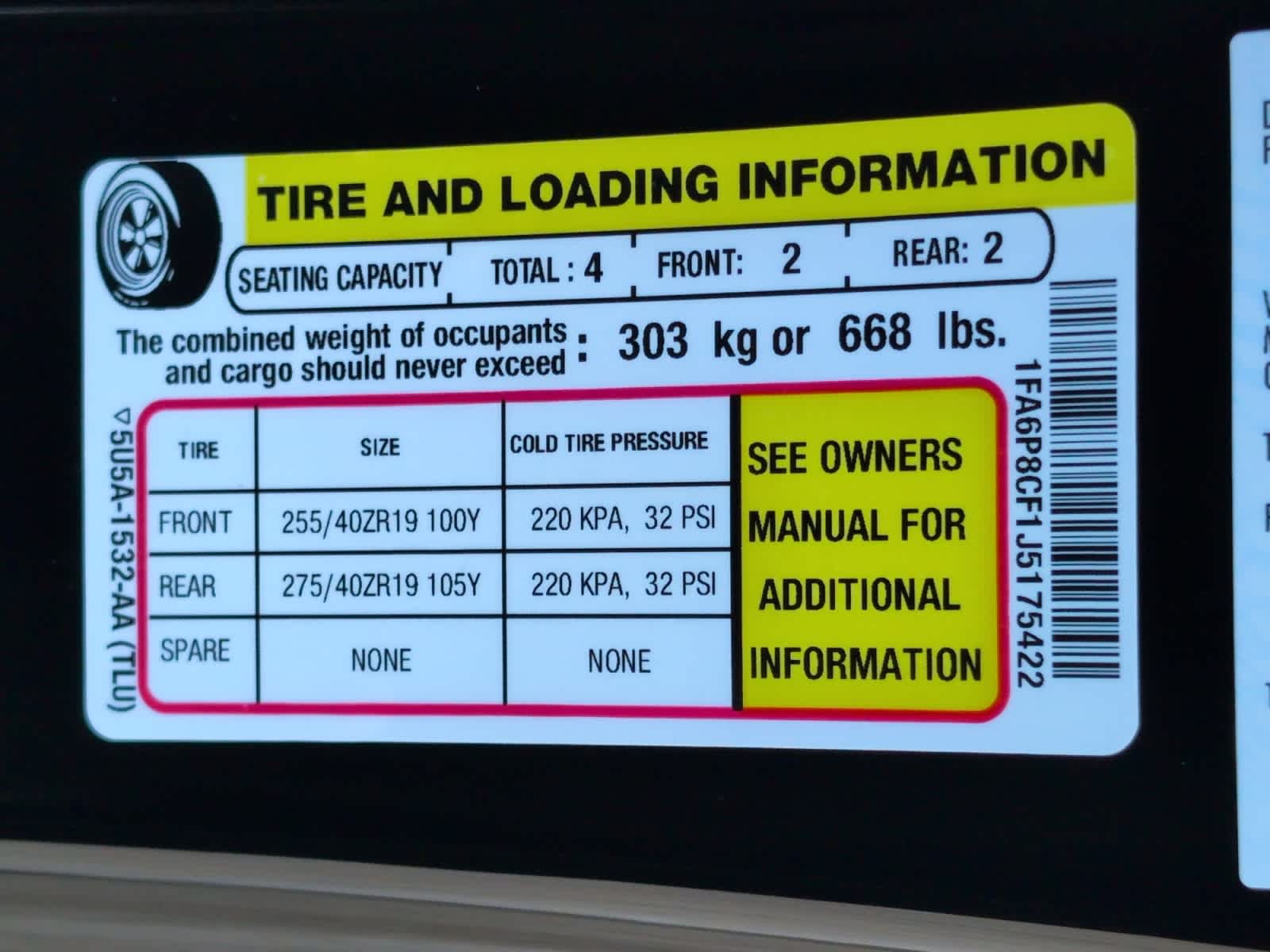 used 2018 Ford Mustang car, priced at $38,497
