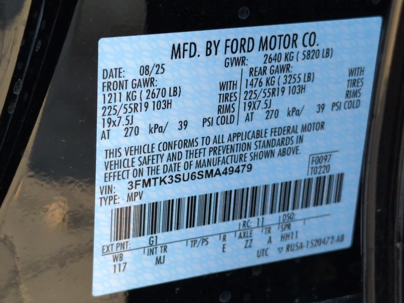 new 2025 Ford Mustang Mach-E car, priced at $52,290