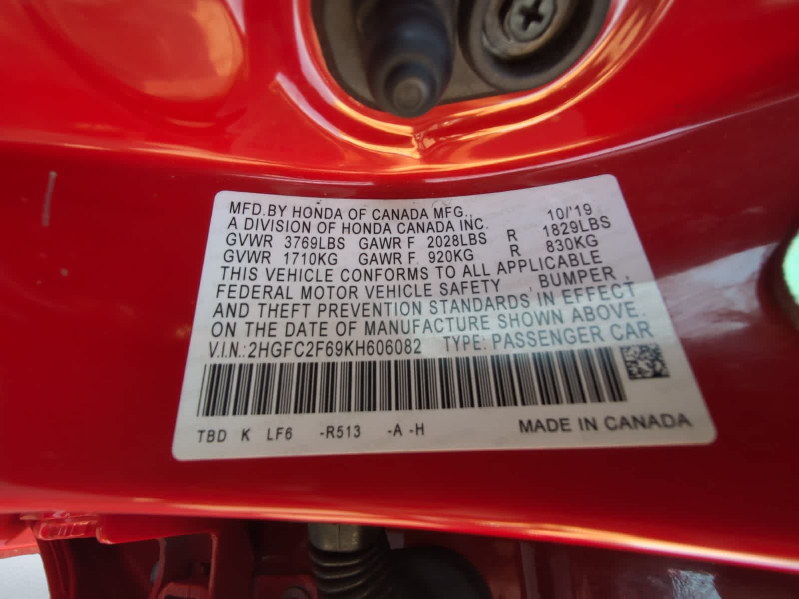 used 2019 Honda Civic car, priced at $19,498