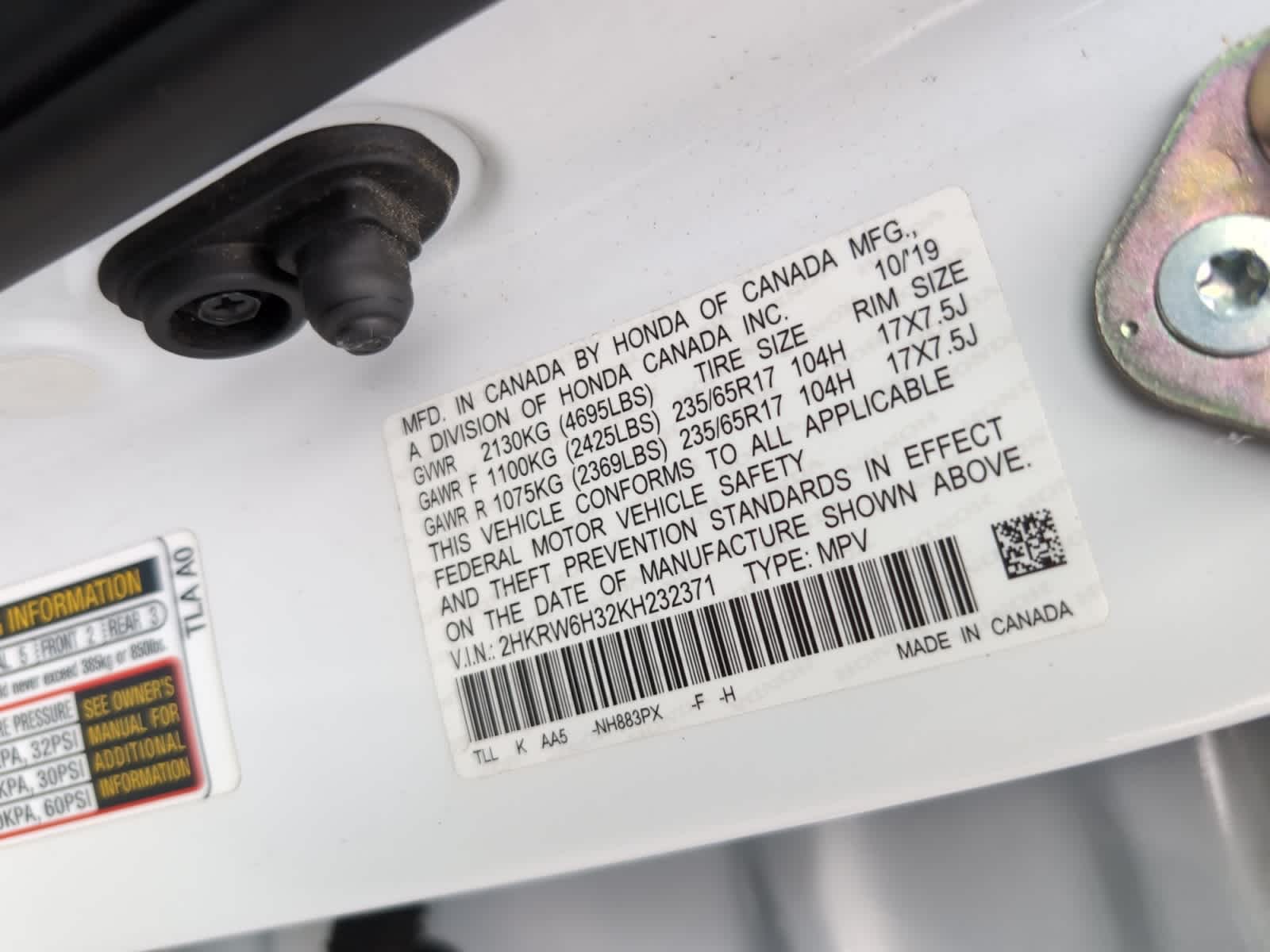 used 2019 Honda CR-V car, priced at $22,998