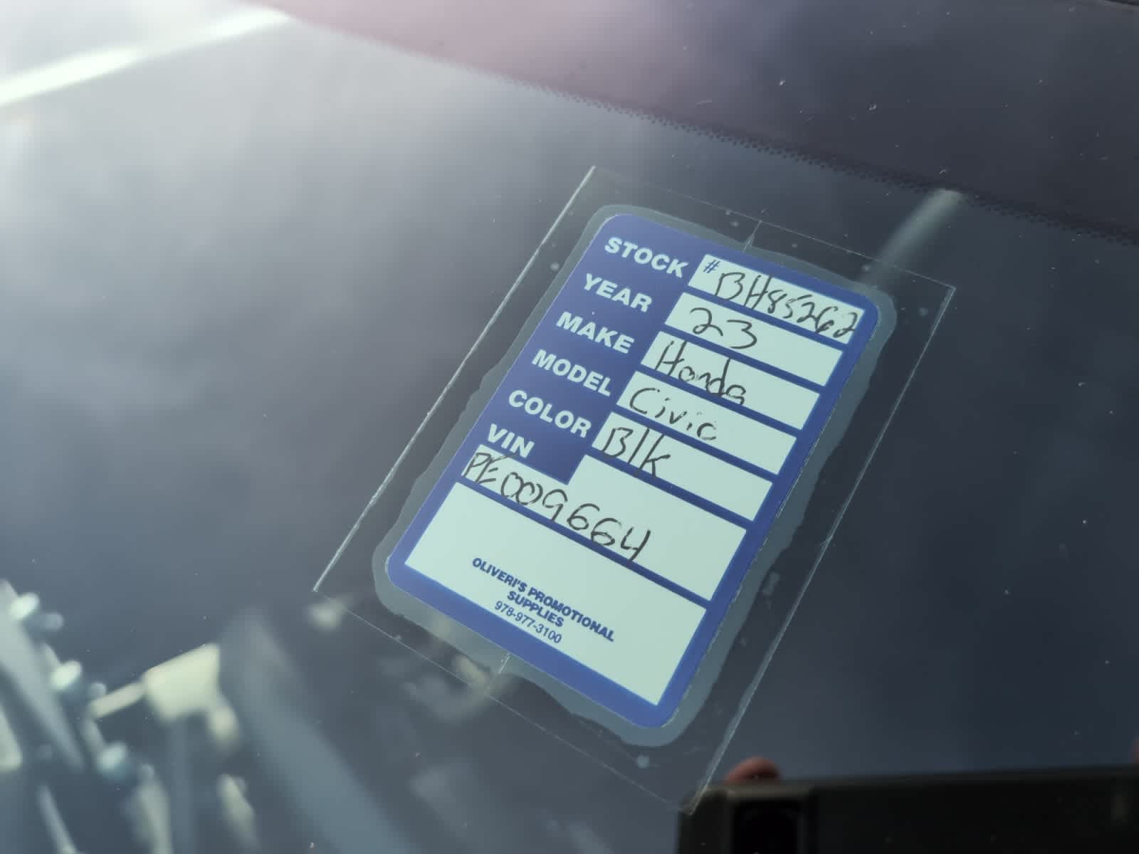 used 2023 Honda Civic car, priced at $22,498