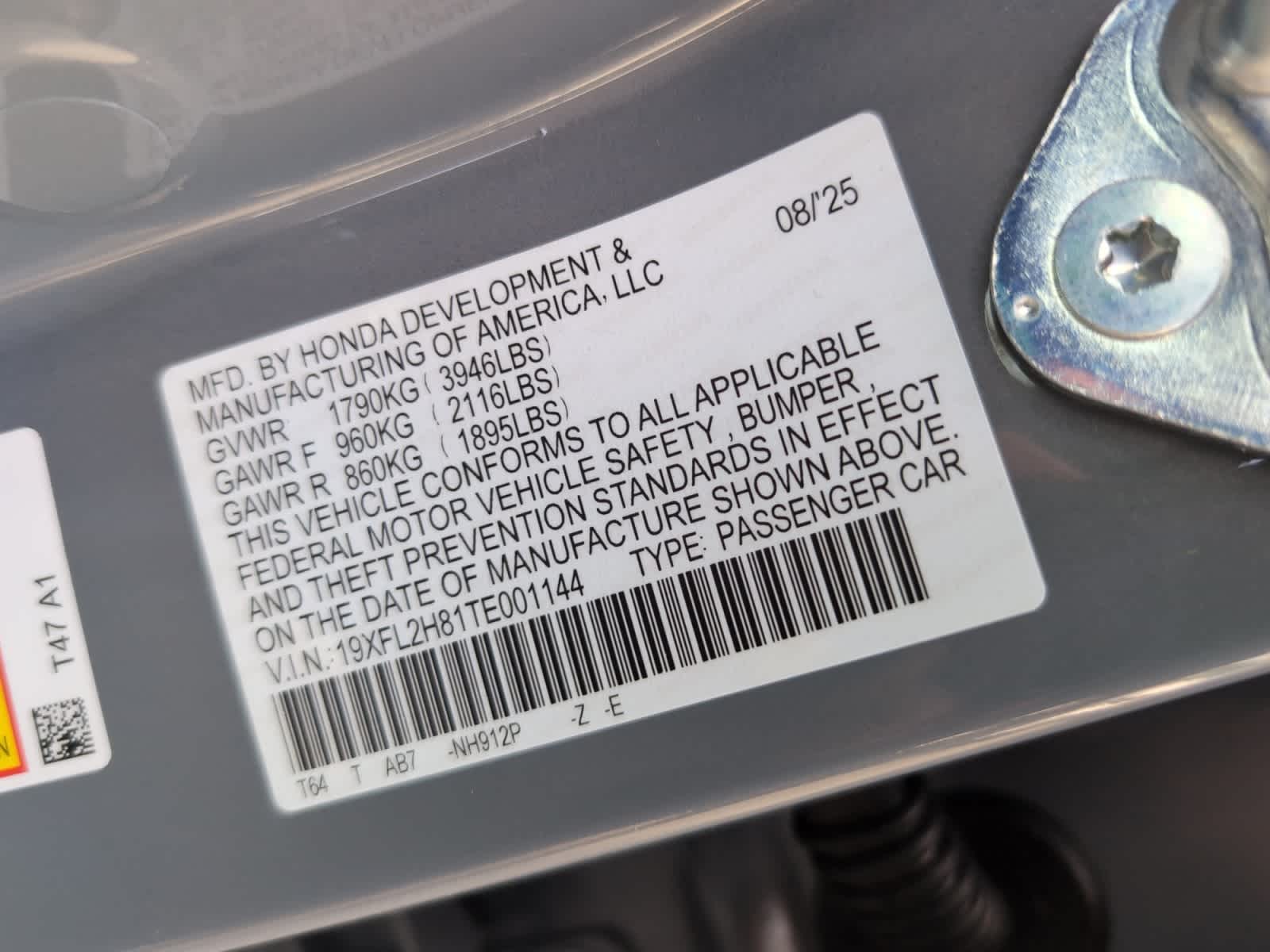 new 2026 Honda Civic car, priced at $29,445
