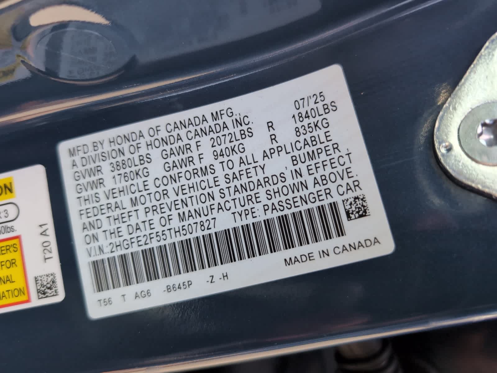 new 2026 Honda Civic car, priced at $28,200