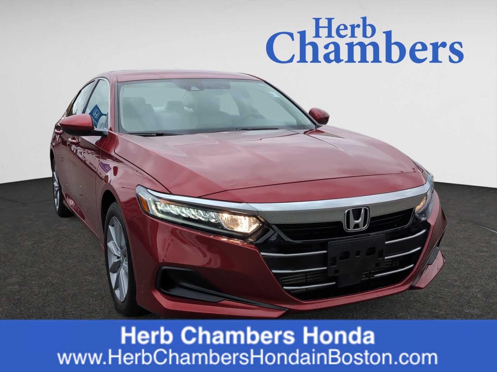 used 2021 Honda Accord car, priced at $21,998