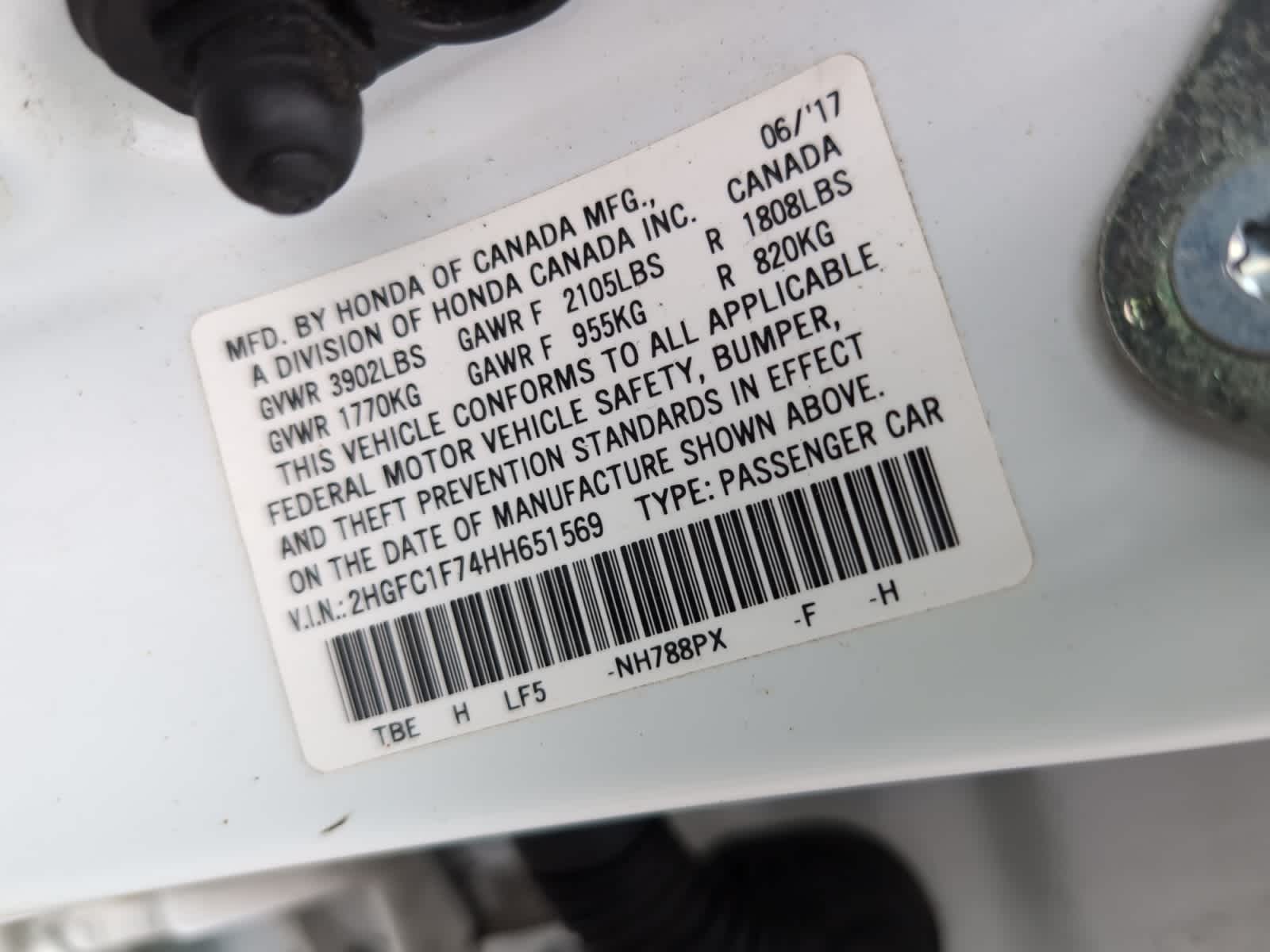 used 2017 Honda Civic car, priced at $15,498