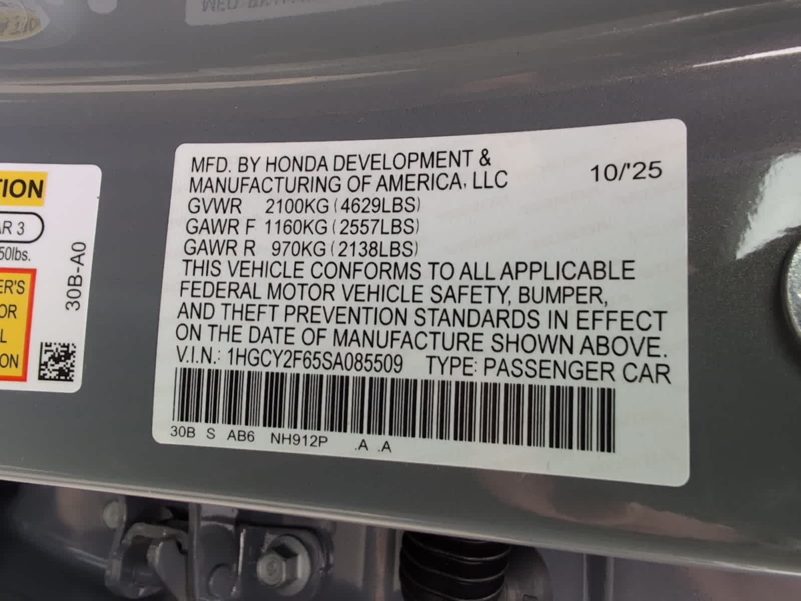 new 2025 Honda Accord Hybrid car, priced at $36,590