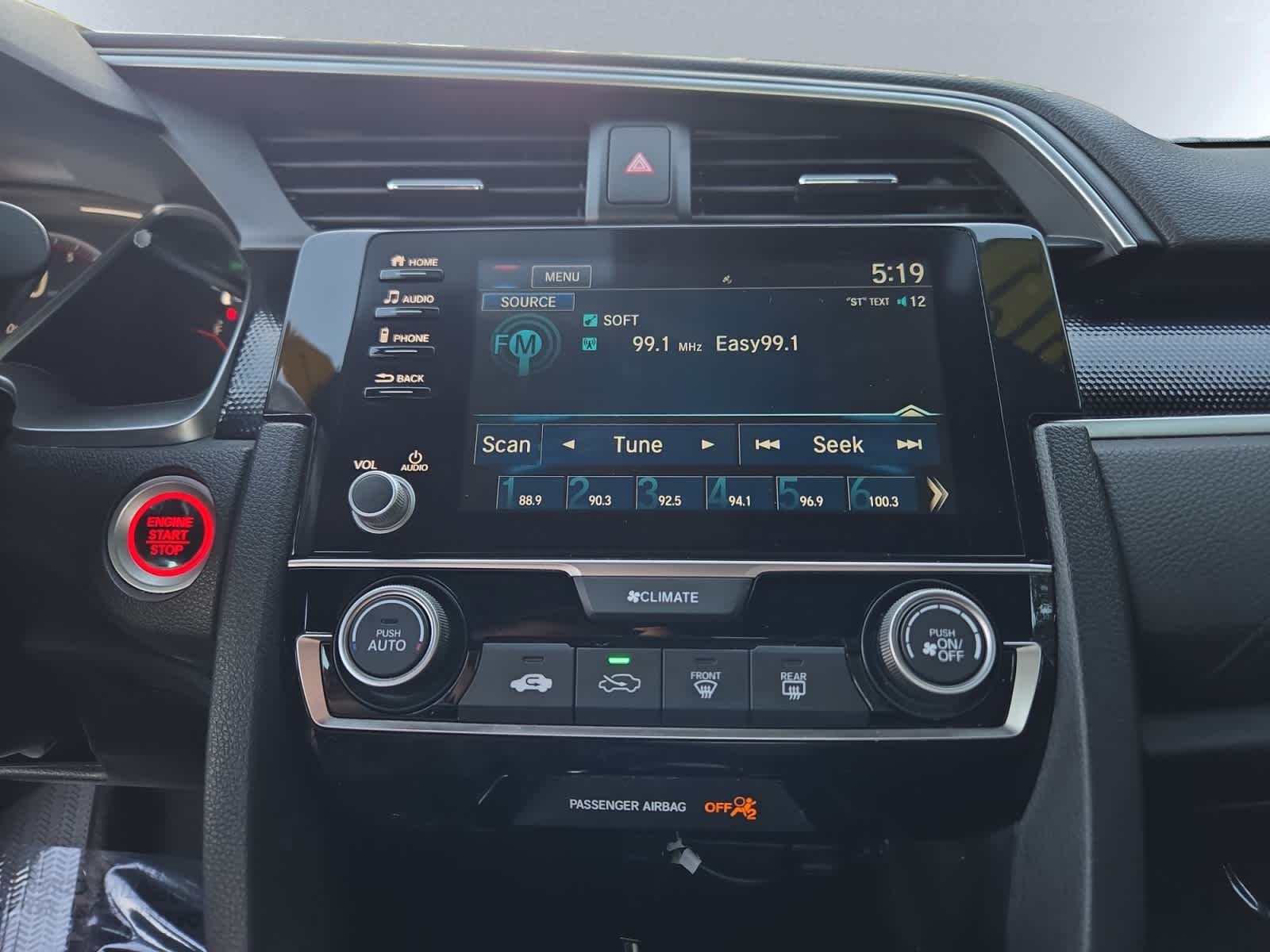 used 2019 Honda Civic car, priced at $20,497