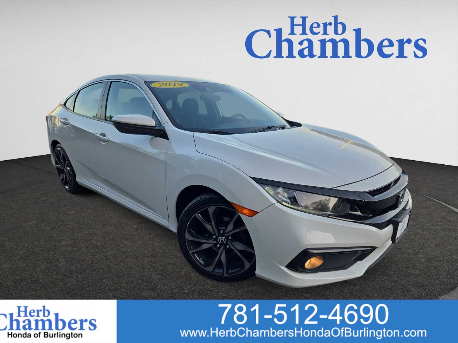 used 2019 Honda Civic car, priced at $20,497
