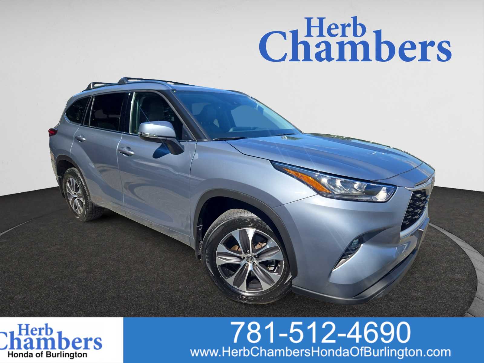 used 2020 Toyota Highlander car, priced at $32,998