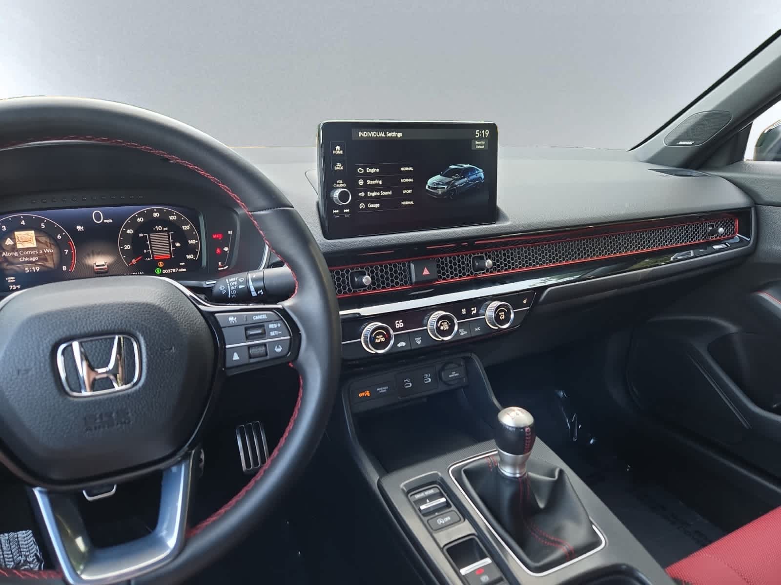 used 2025 Honda Civic Si car, priced at $34,998