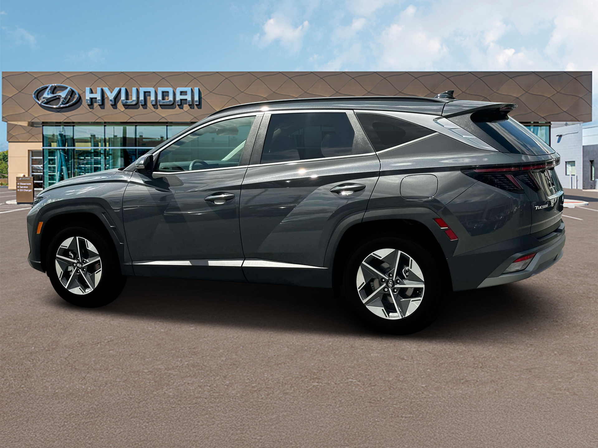 new 2025 Hyundai Tucson car, priced at $34,627
