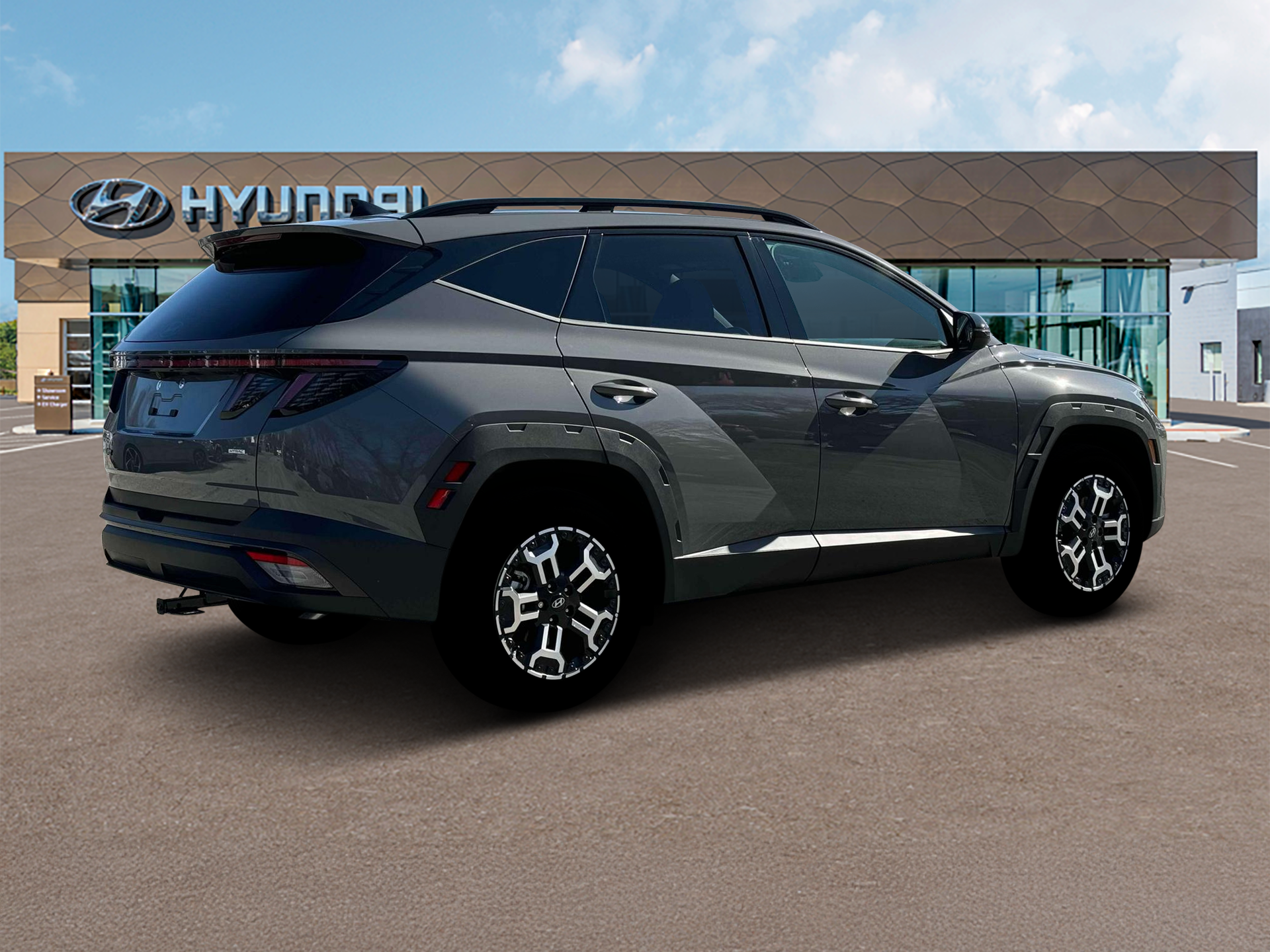 new 2025 Hyundai Tucson car, priced at $34,603
