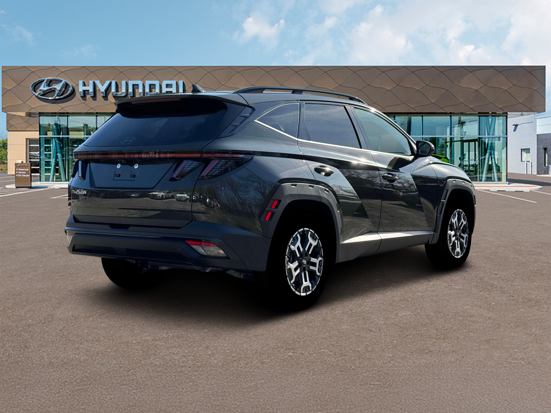 new 2025 Hyundai Tucson car, priced at $34,542