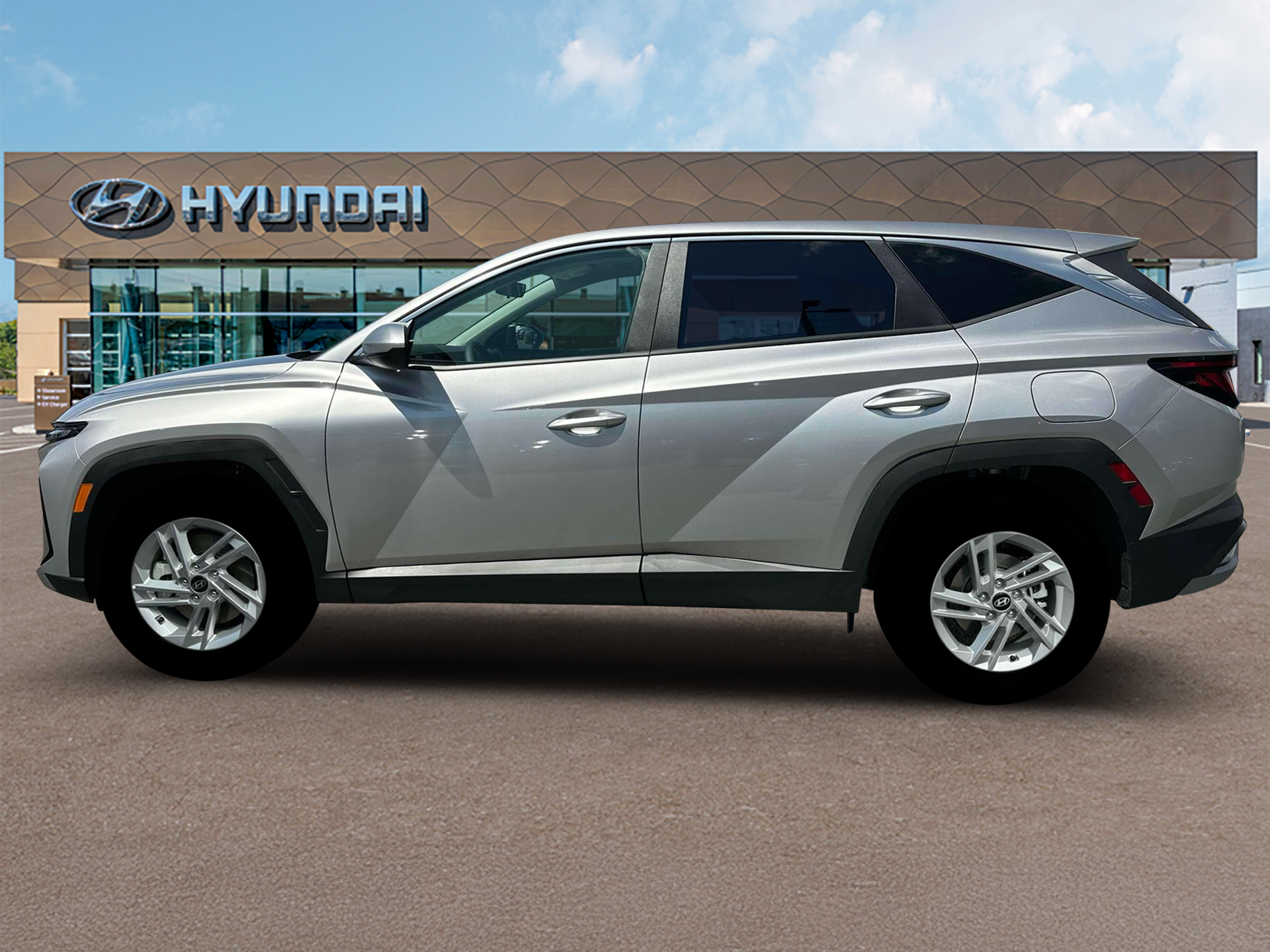 new 2025 Hyundai Tucson car, priced at $30,036
