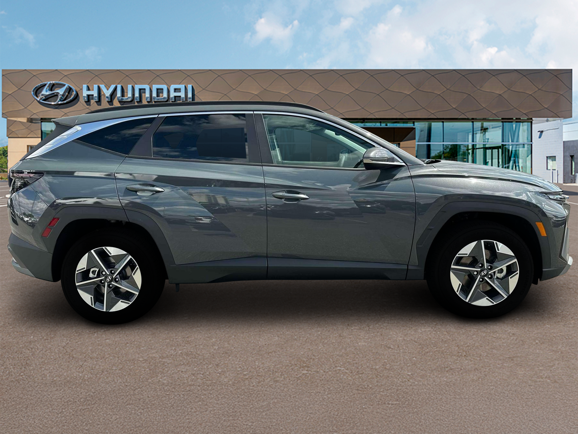 new 2025 Hyundai Tucson car, priced at $34,627