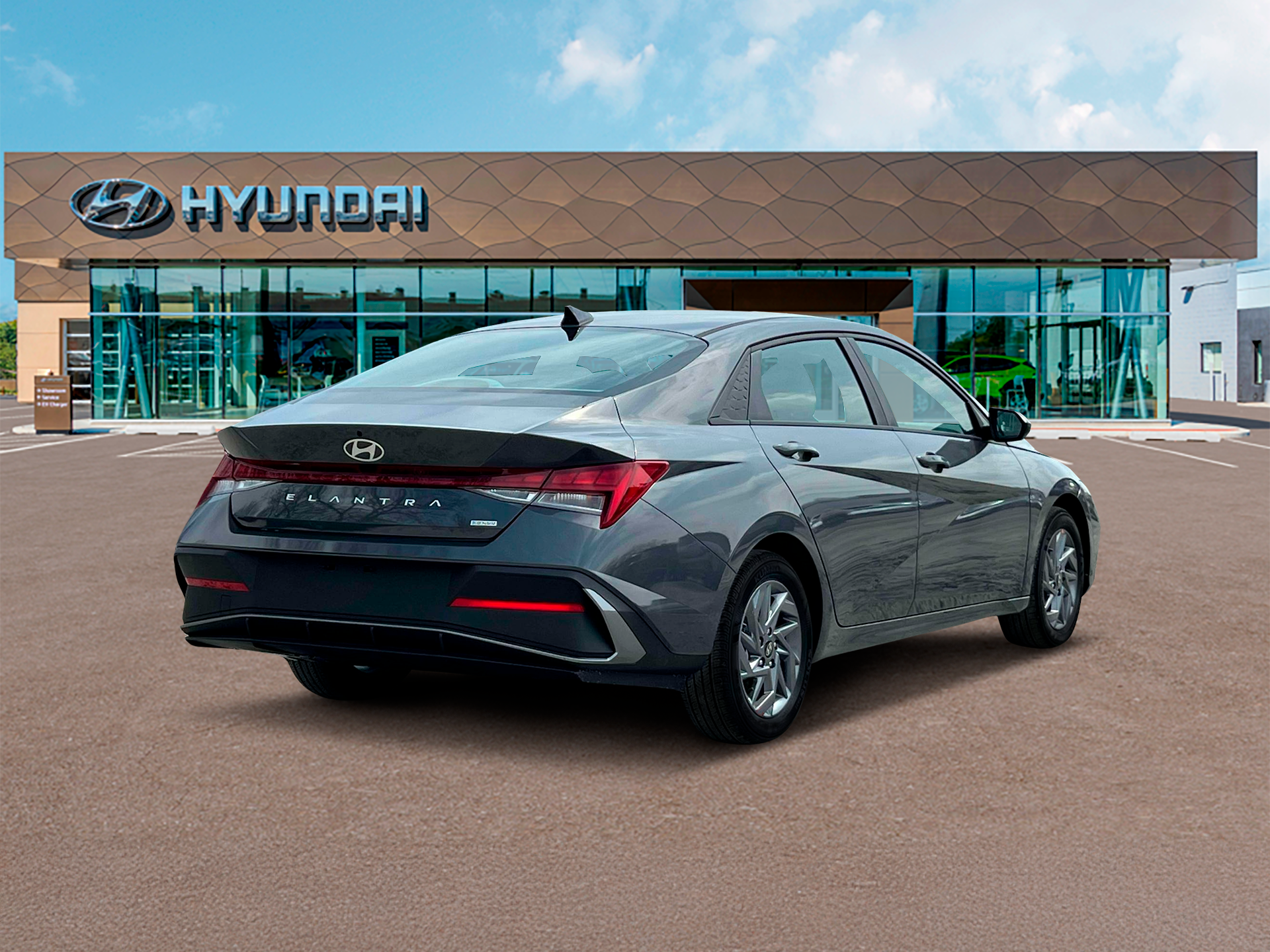 new 2025 Hyundai Elantra Hybrid car, priced at $24,835
