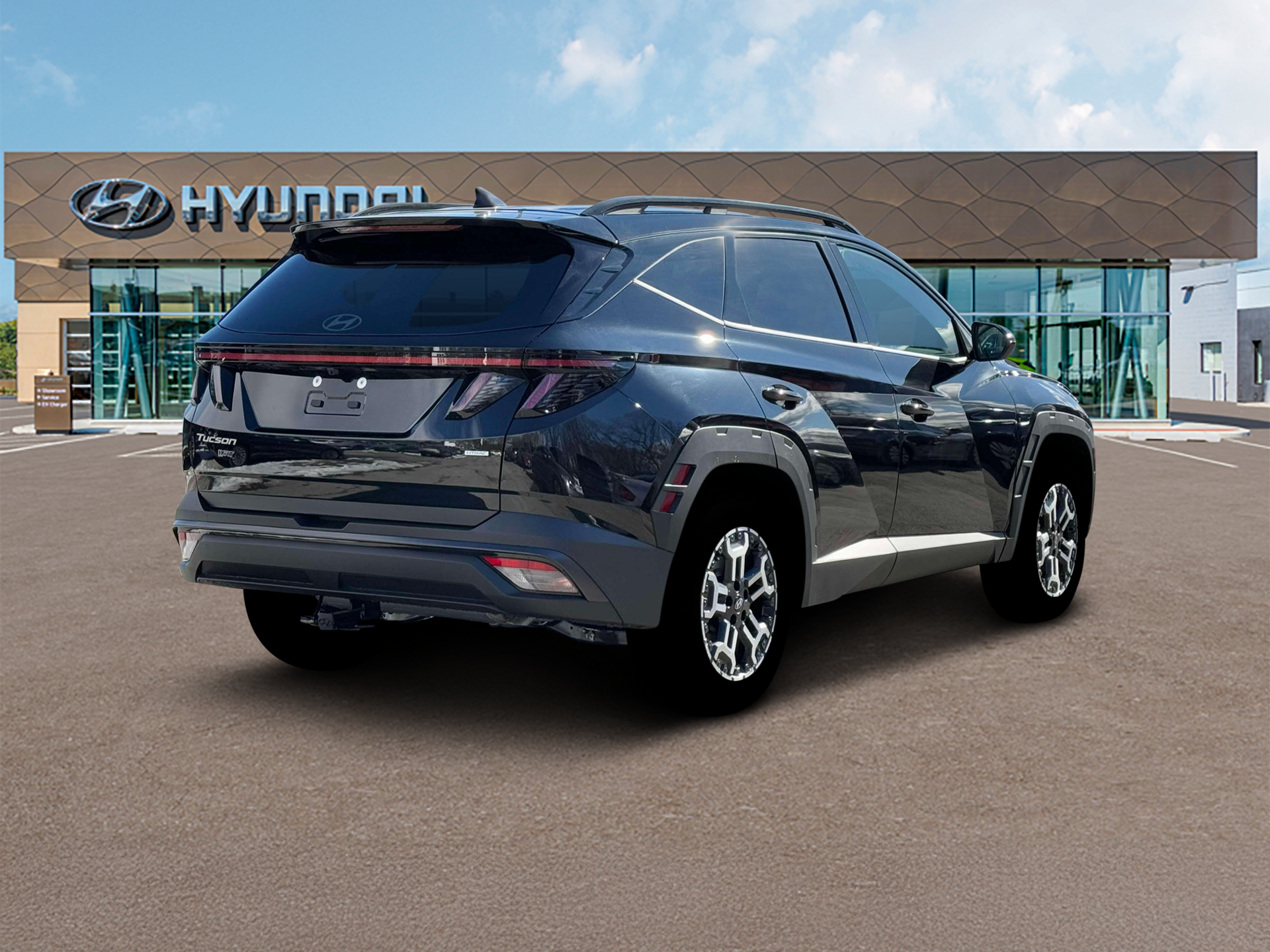 new 2025 Hyundai Tucson car, priced at $34,542