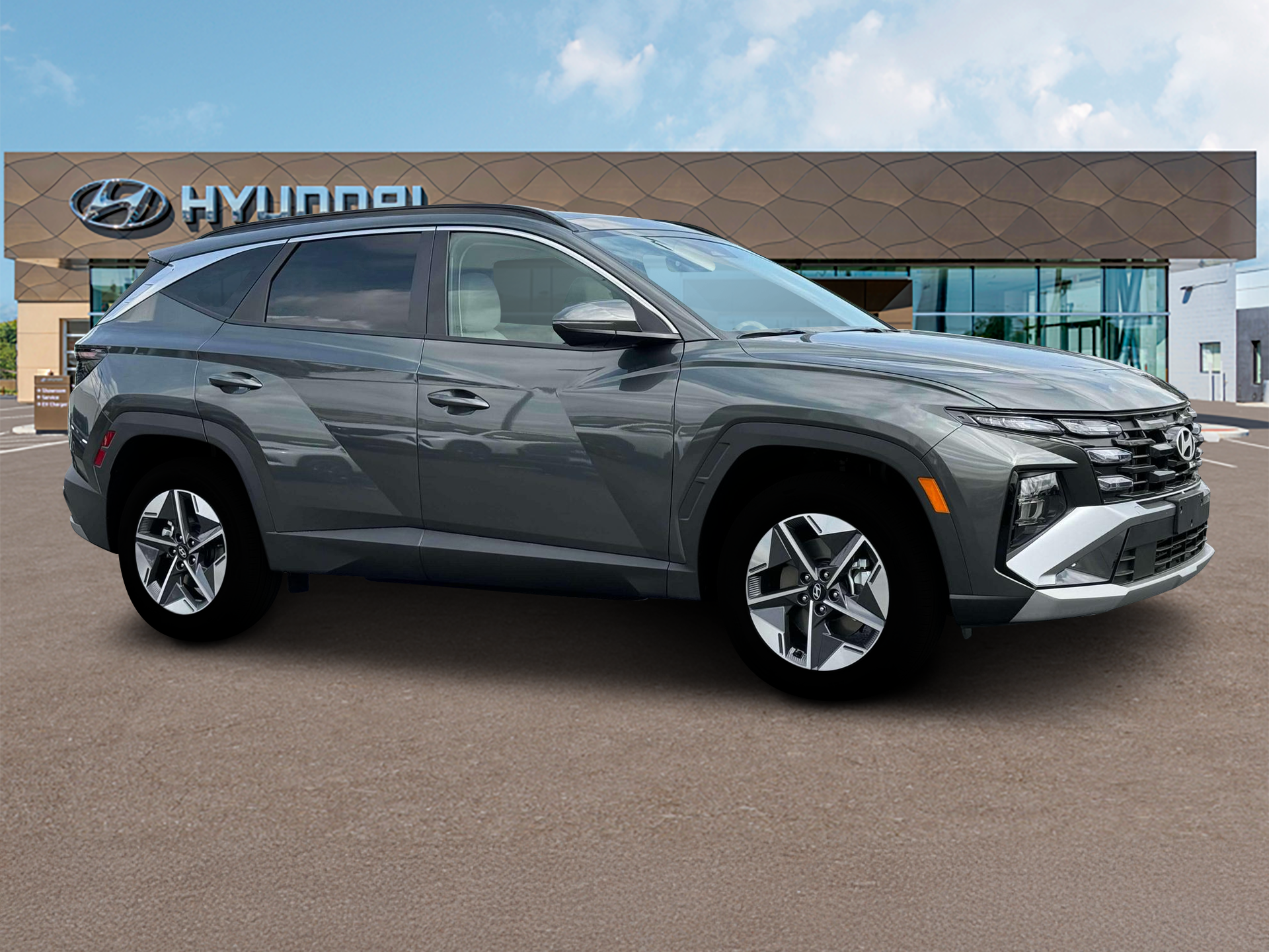 new 2025 Hyundai Tucson Hybrid car, priced at $37,095