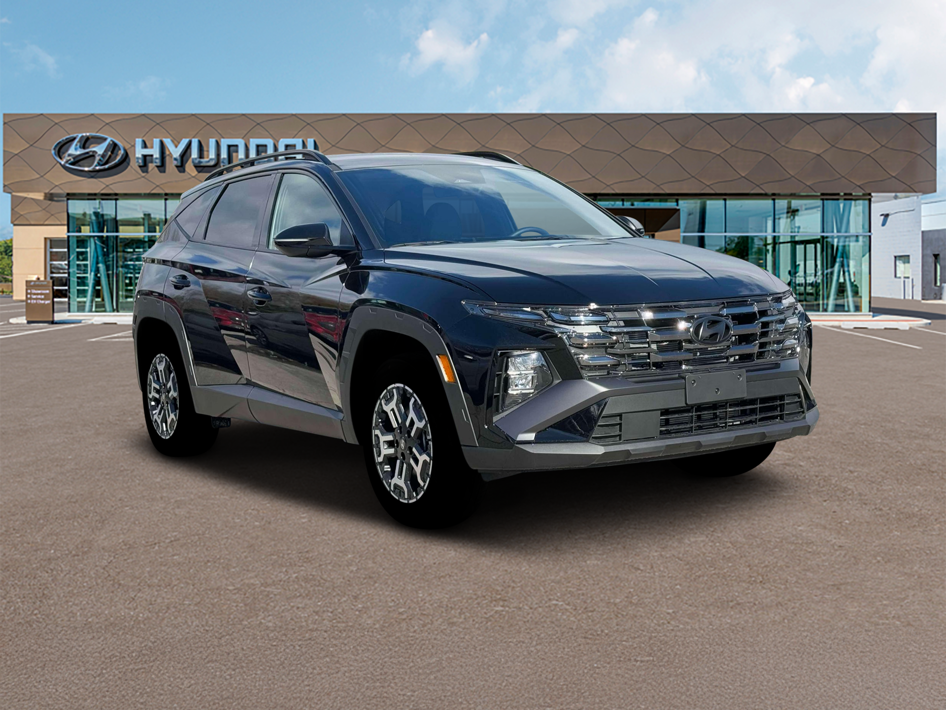 new 2025 Hyundai Tucson car, priced at $34,542