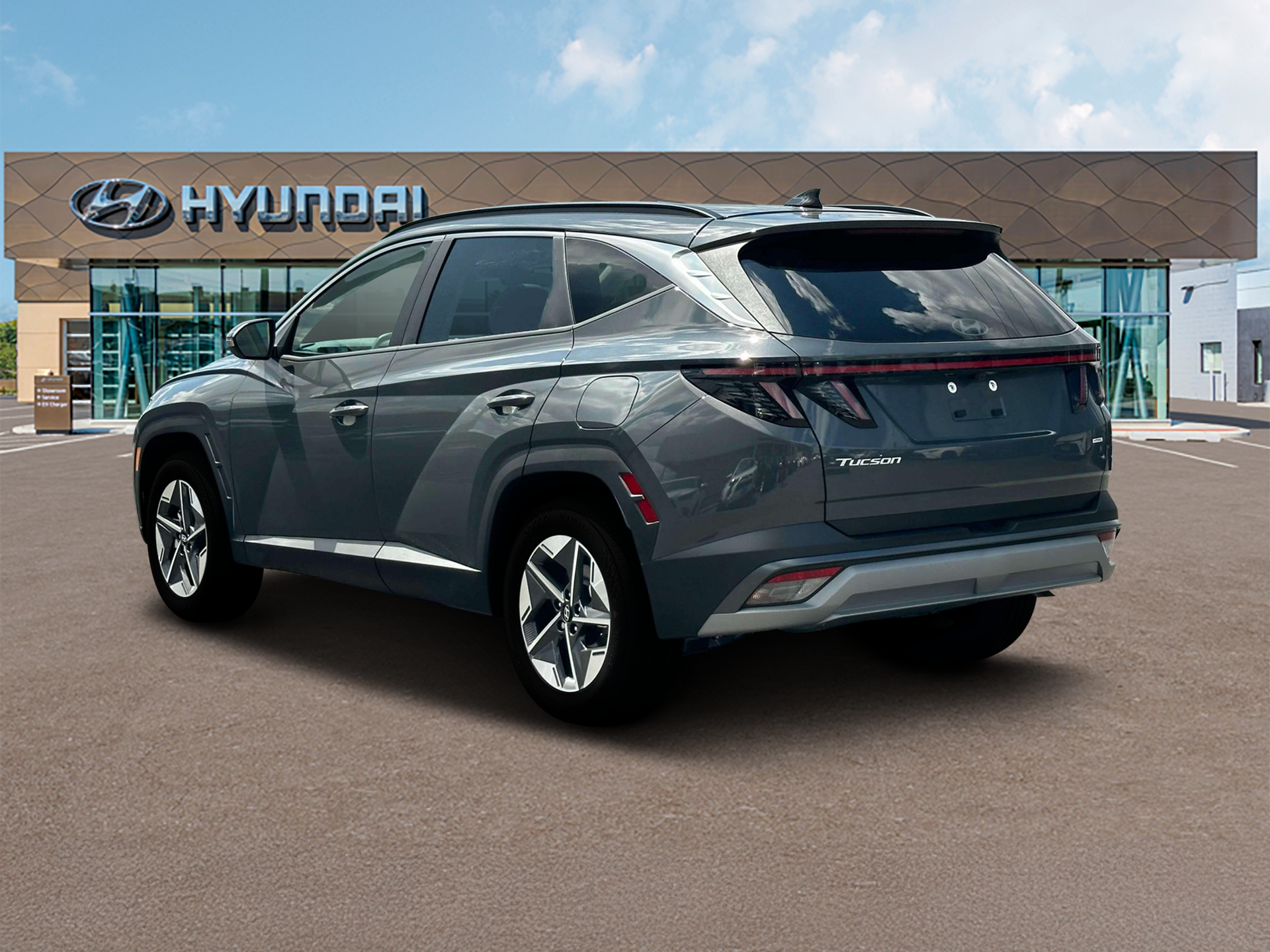 new 2025 Hyundai Tucson car, priced at $34,627