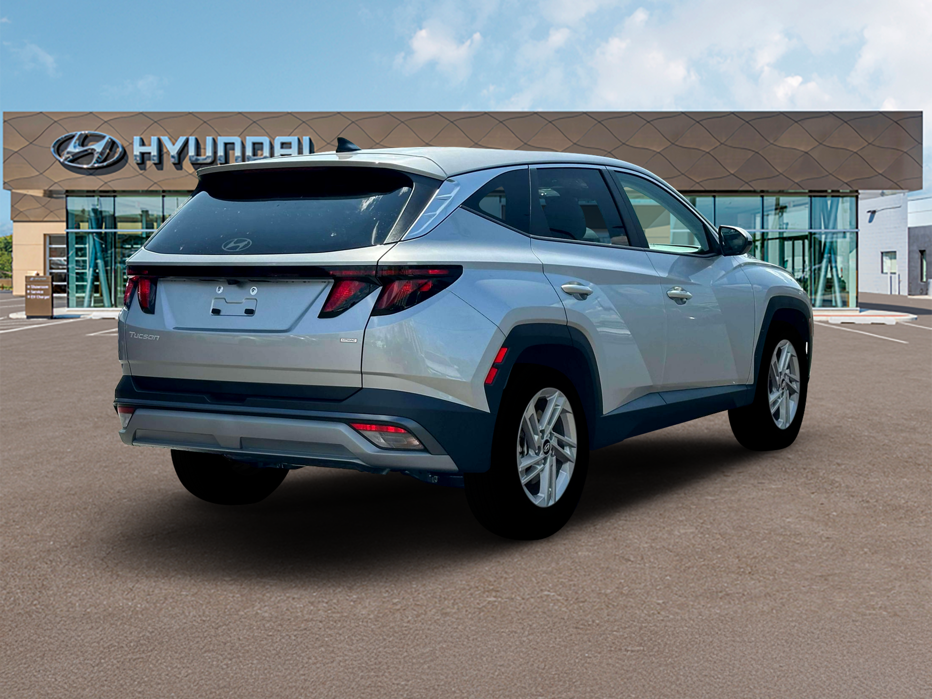 new 2025 Hyundai Tucson car, priced at $30,036