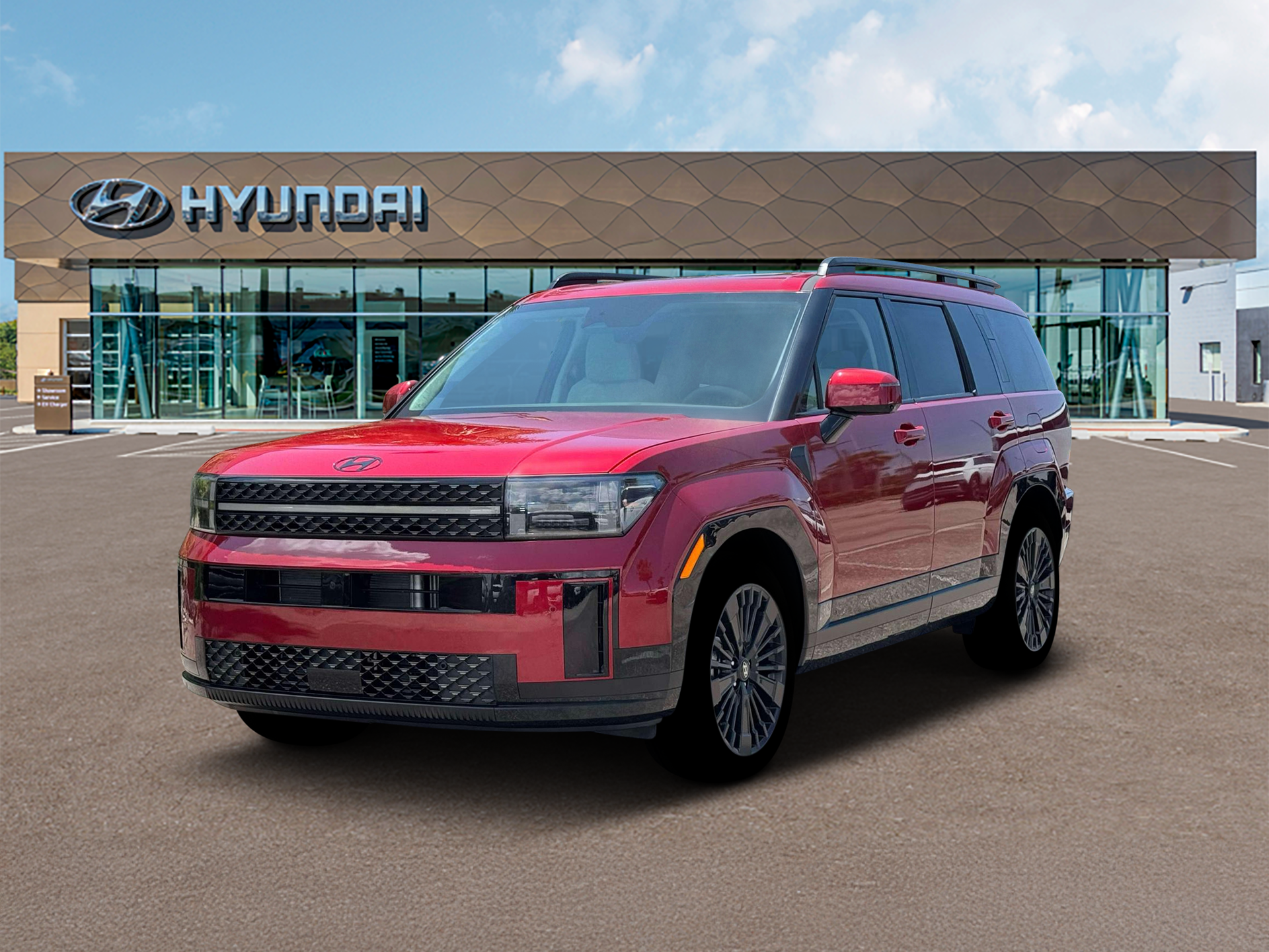 new 2026 Hyundai Santa Fe HEV car, priced at $53,170