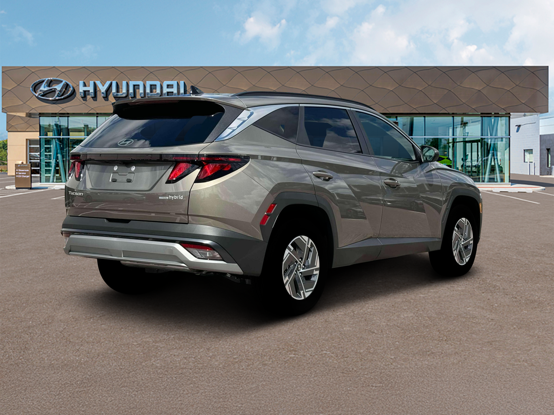 new 2025 Hyundai Tucson Hybrid car, priced at $33,708