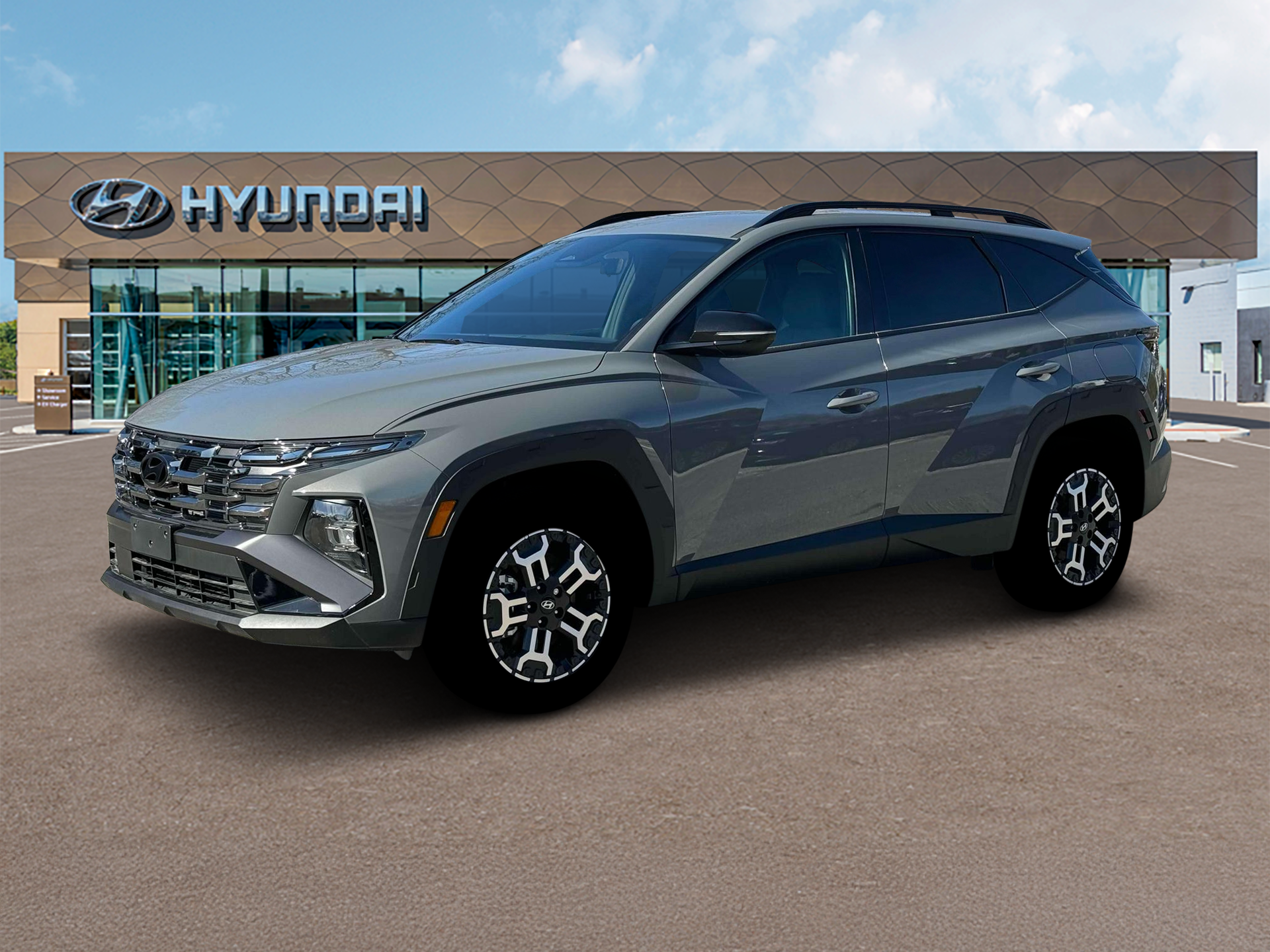 new 2025 Hyundai Tucson car, priced at $34,603