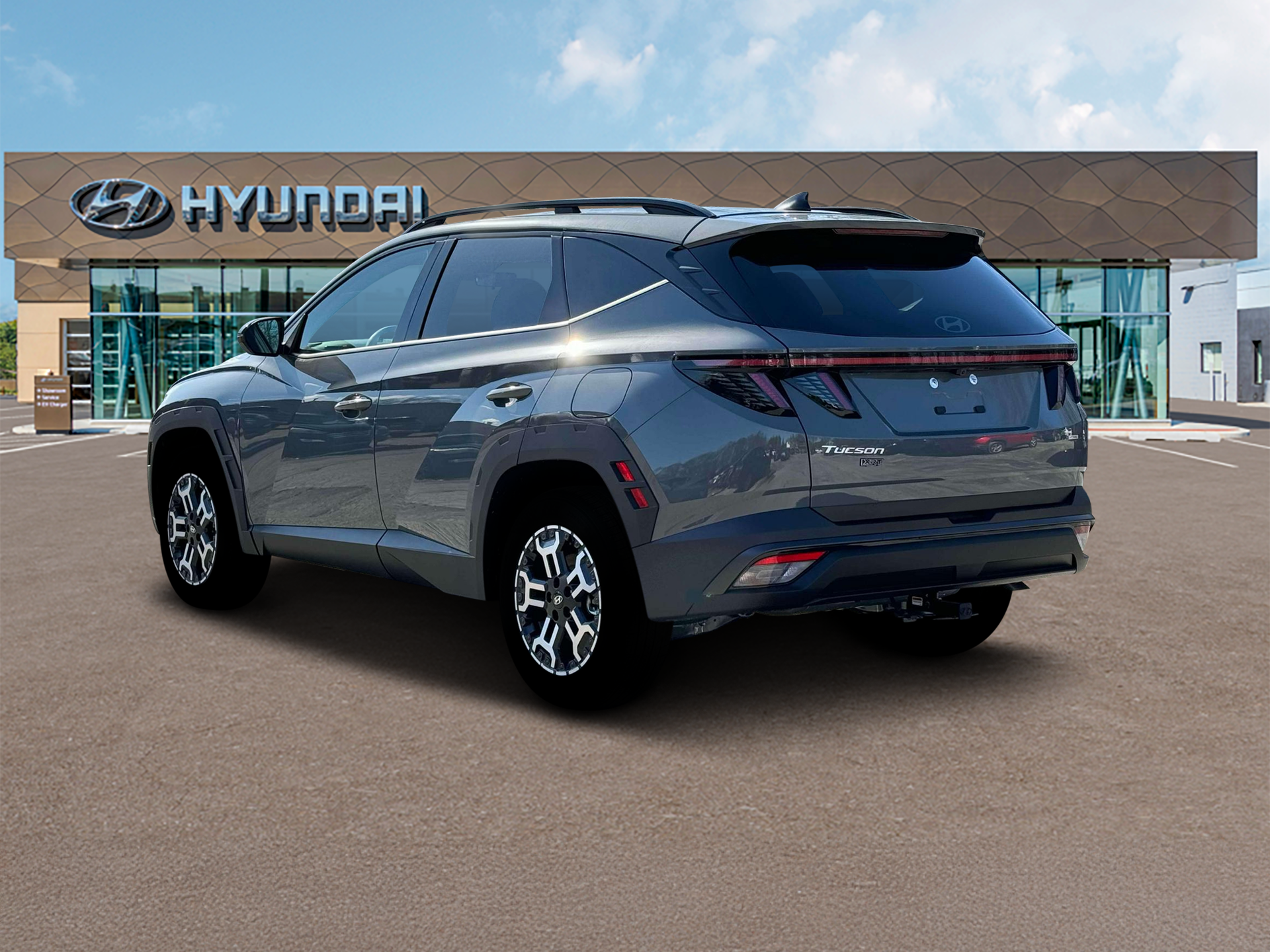 new 2025 Hyundai Tucson car, priced at $34,603