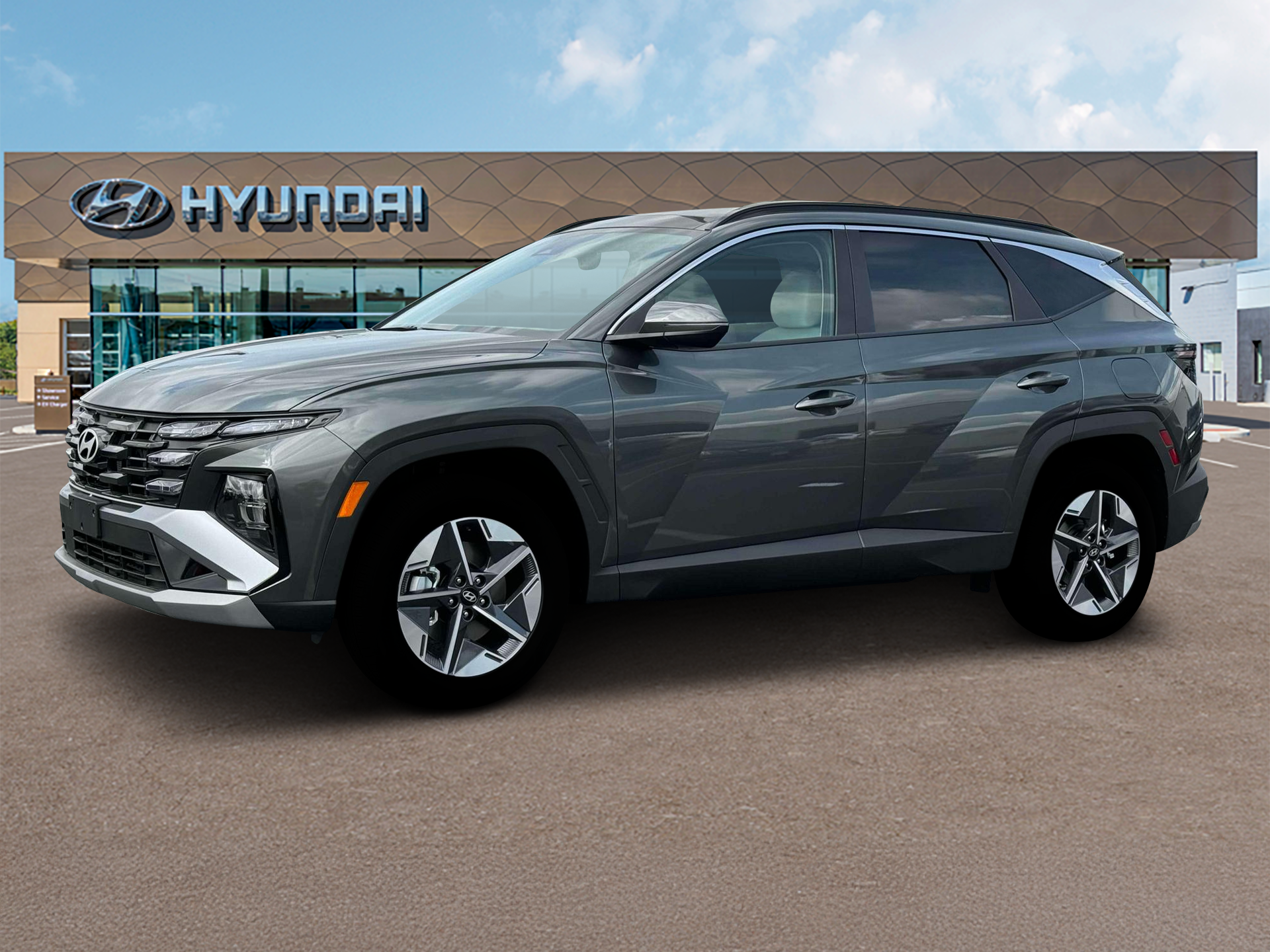 new 2025 Hyundai Tucson Hybrid car, priced at $37,095