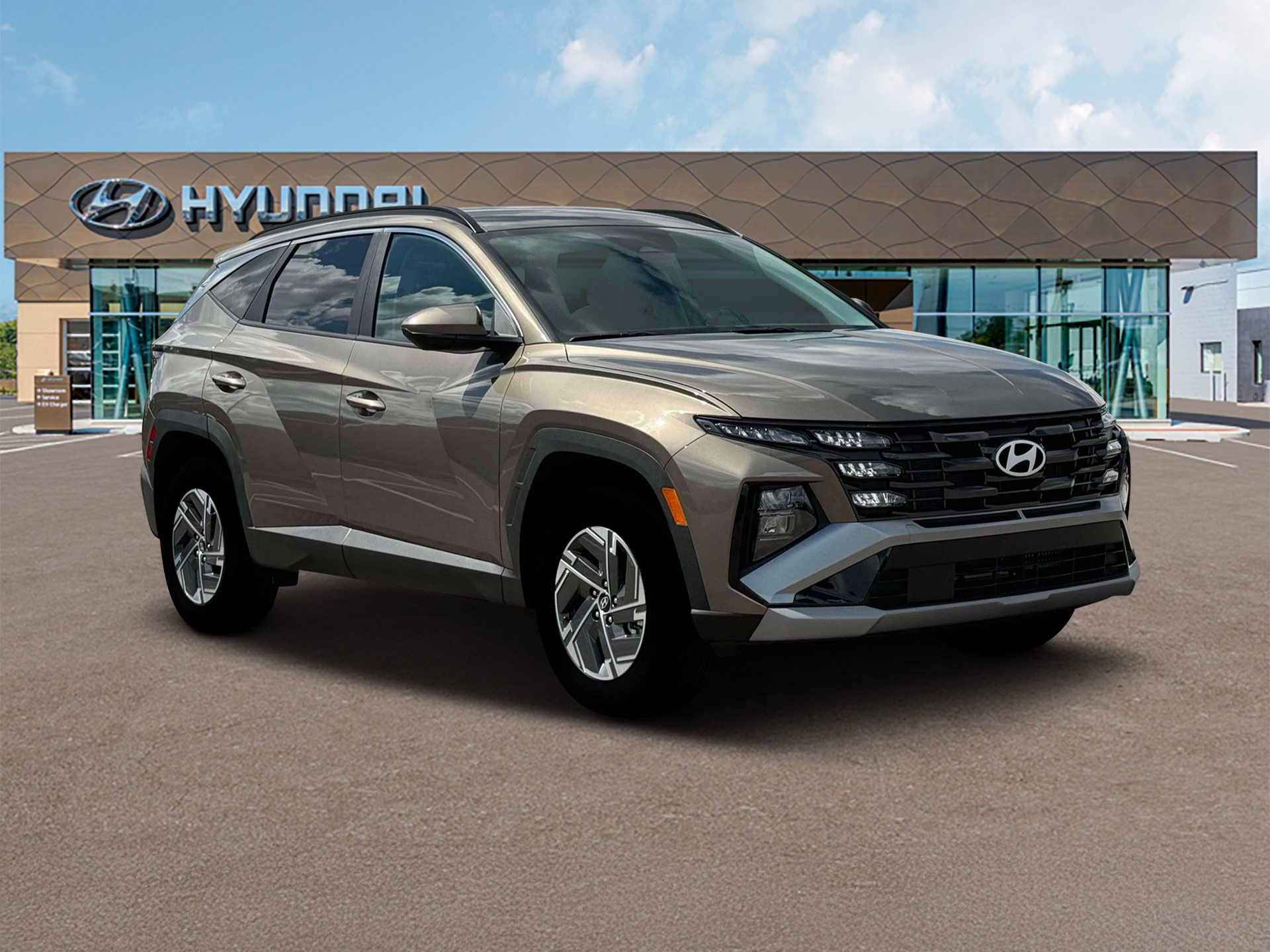 new 2025 Hyundai Tucson Hybrid car, priced at $33,708