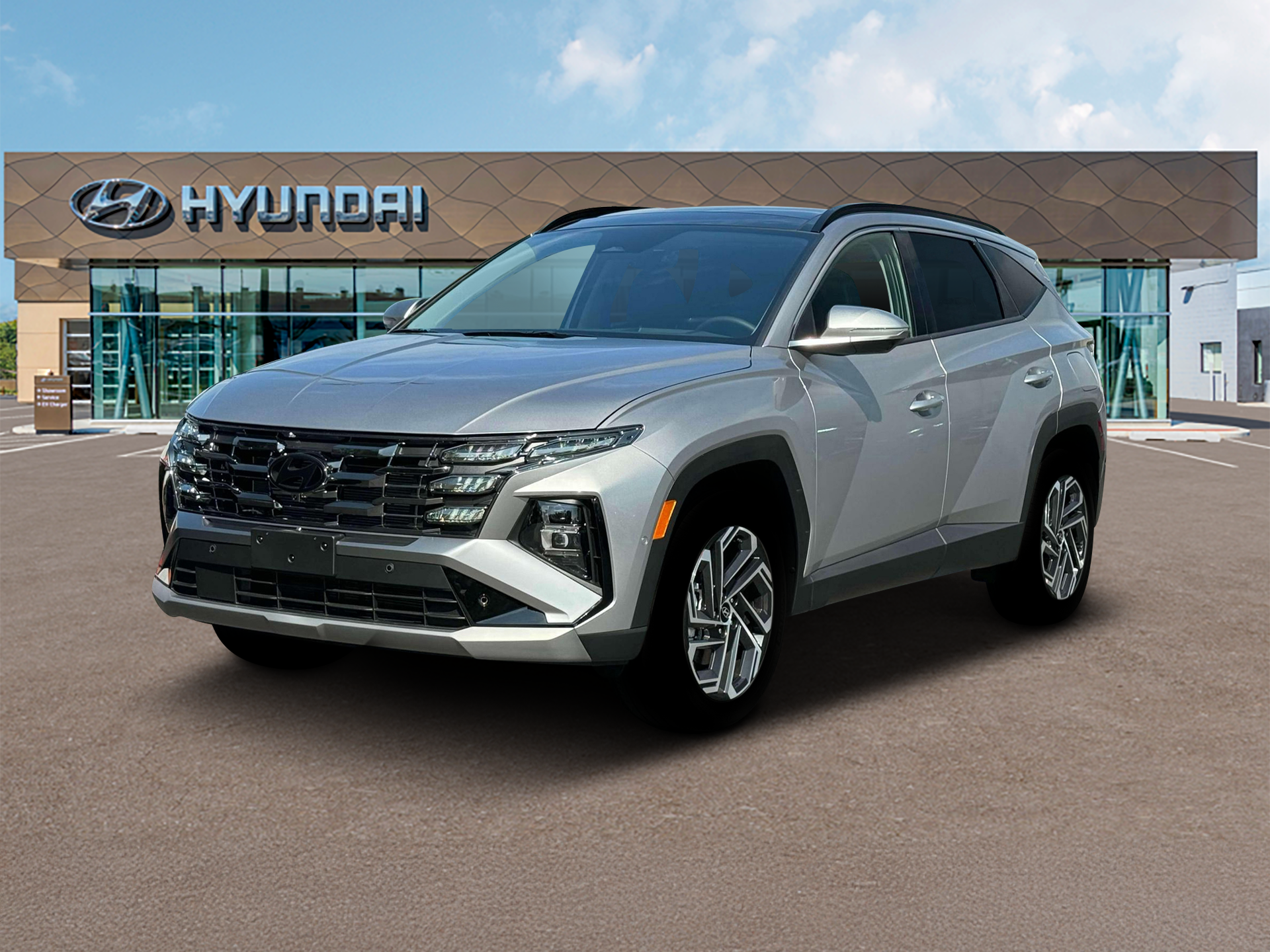 new 2025 Hyundai Tucson car, priced at $39,923