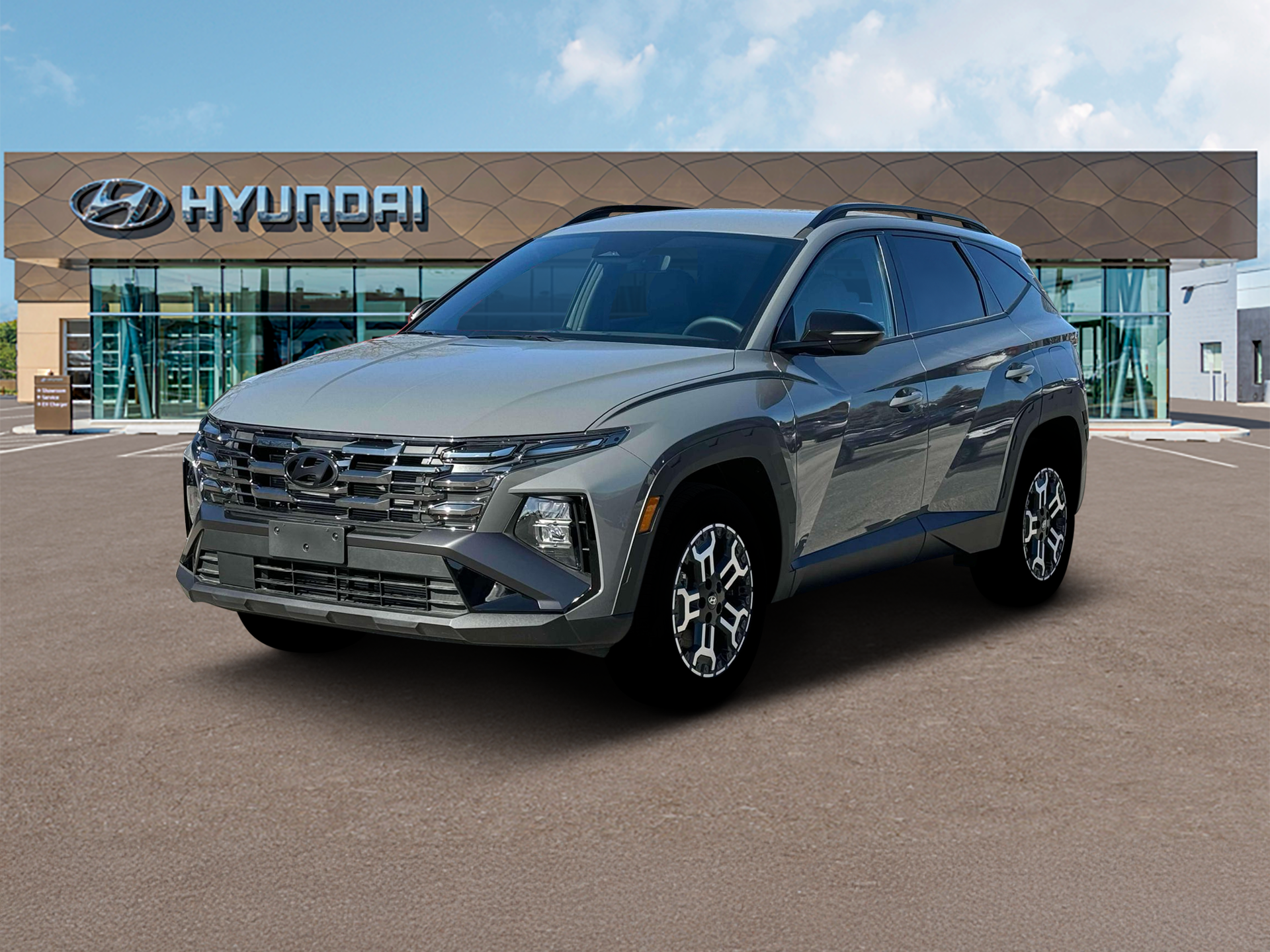 new 2025 Hyundai Tucson car, priced at $34,603