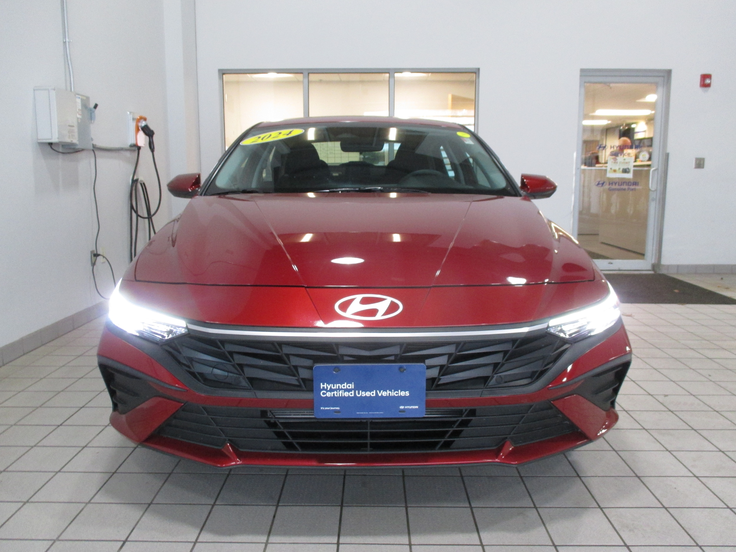 used 2024 Hyundai Elantra car, priced at $23,497