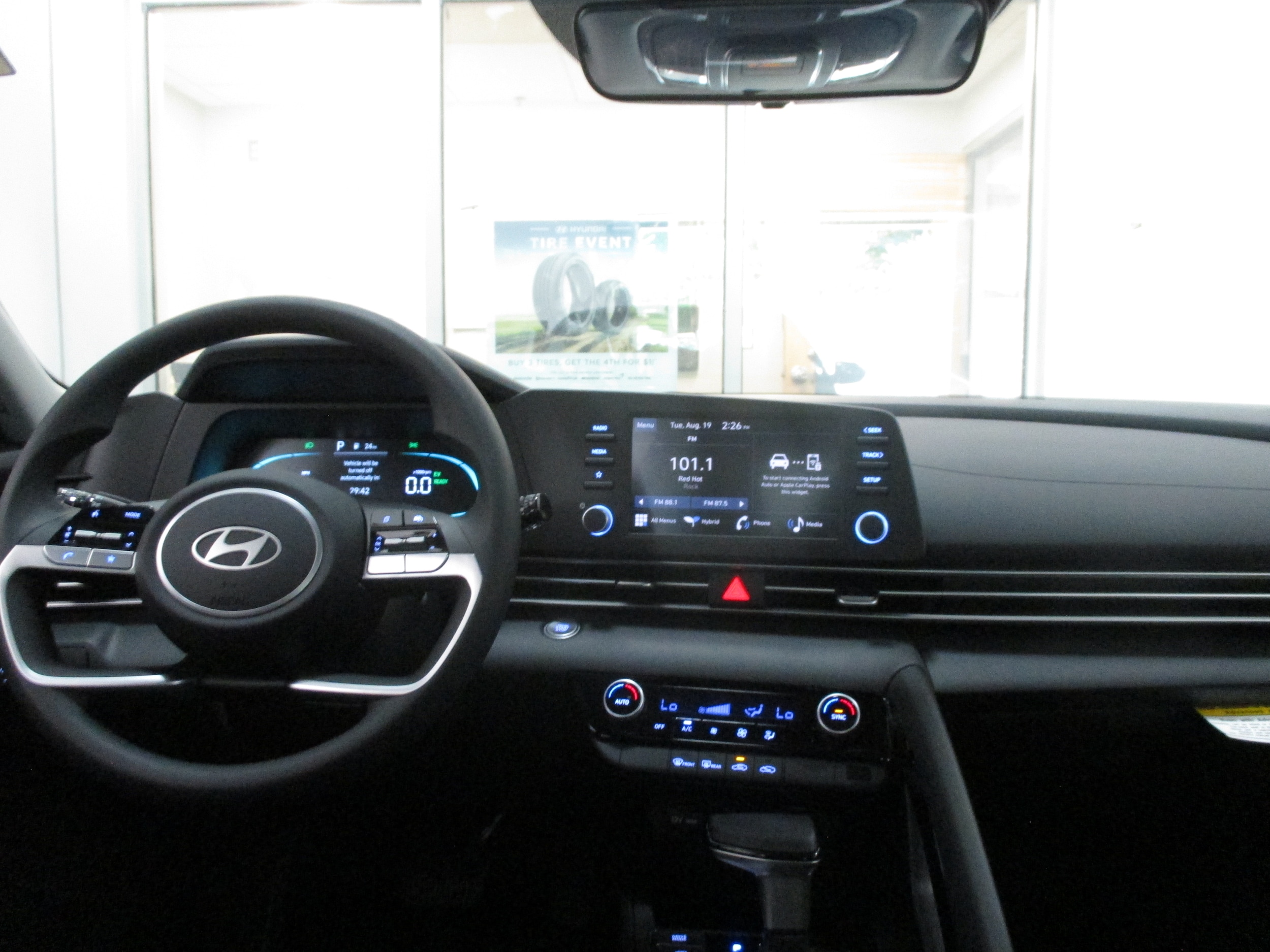 new 2025 Hyundai Elantra Hybrid car, priced at $24,850