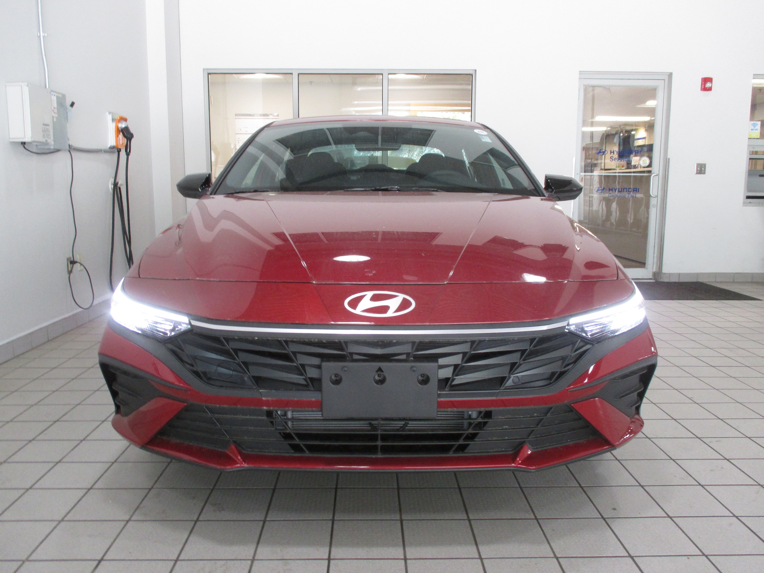 new 2025 Hyundai Elantra Hybrid car, priced at $27,490