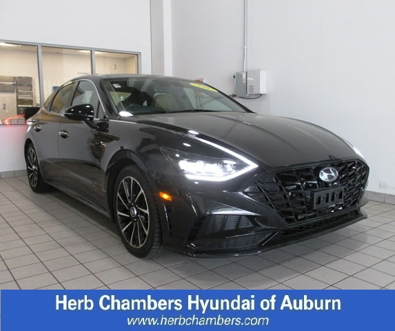 used 2021 Hyundai Sonata car, priced at $18,697