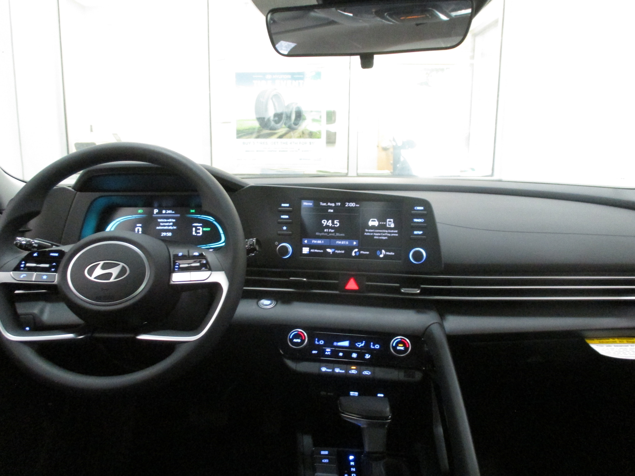 new 2025 Hyundai Elantra Hybrid car, priced at $24,835