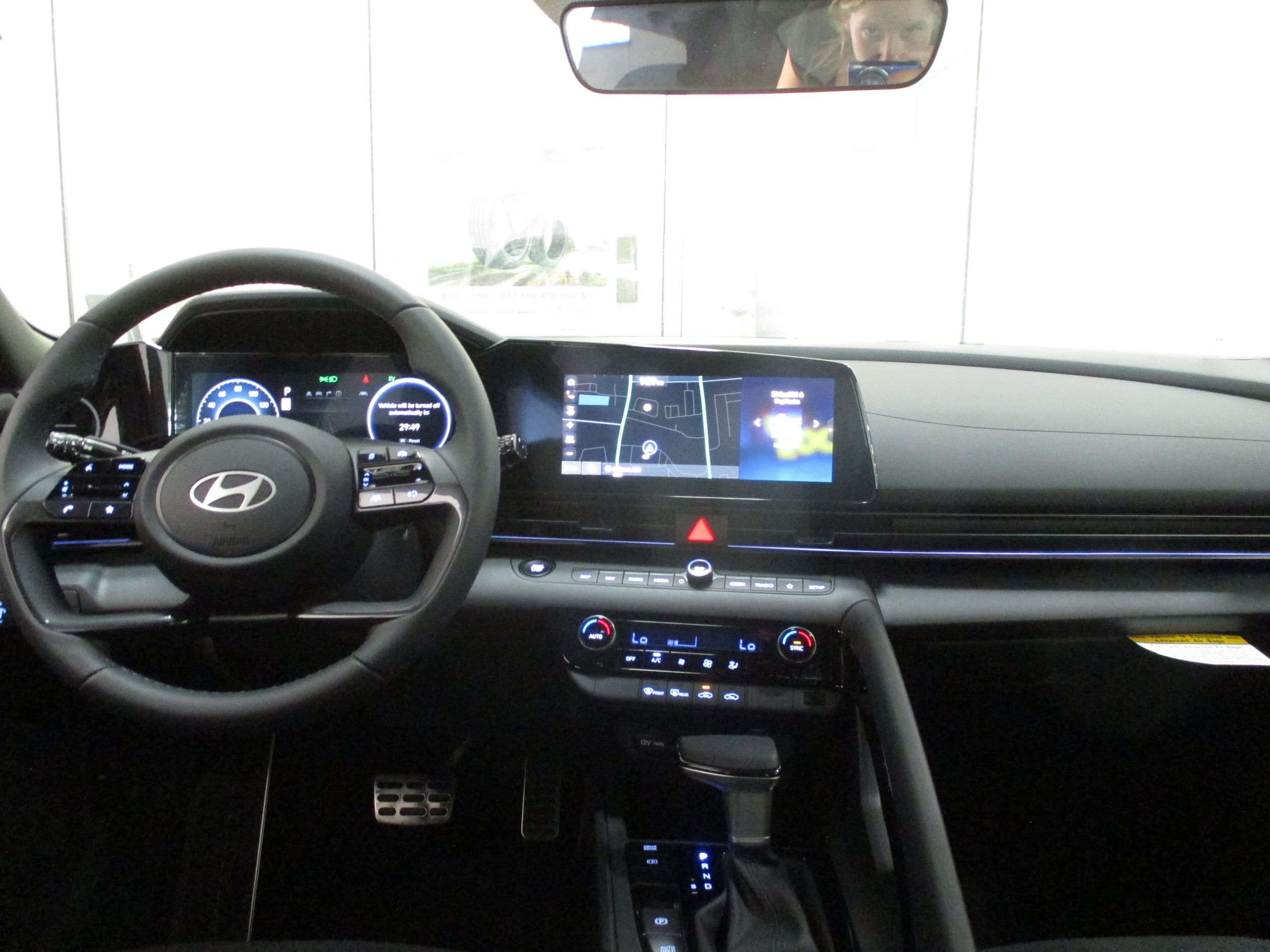 new 2025 Hyundai Elantra Hybrid car, priced at $27,490