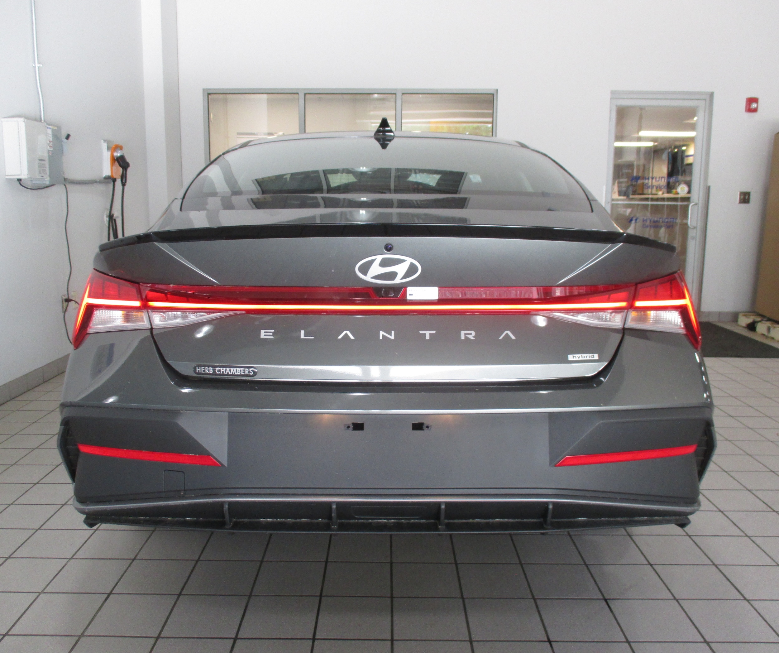 new 2025 Hyundai Elantra Hybrid car, priced at $26,855