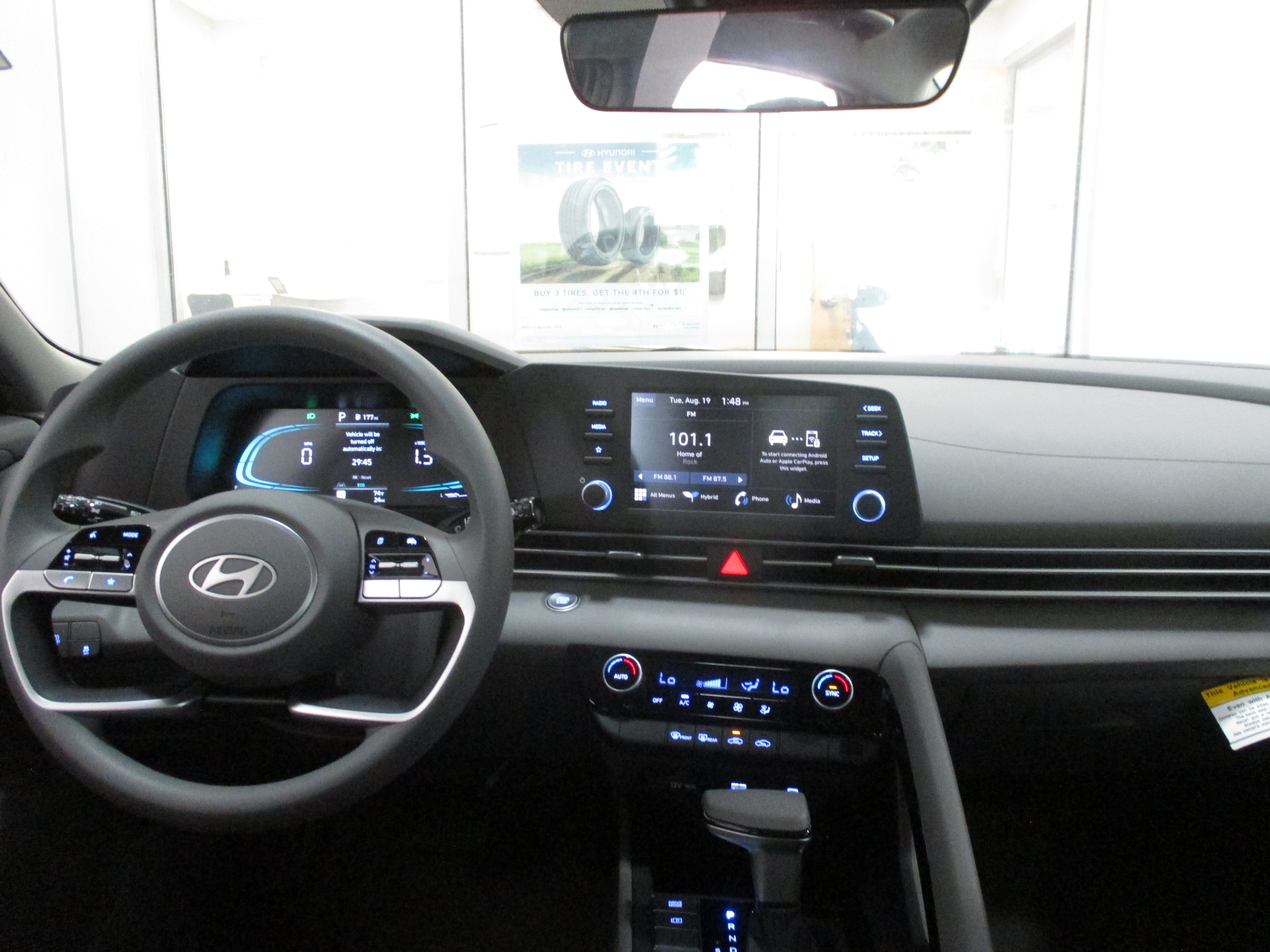 new 2025 Hyundai Elantra Hybrid car, priced at $24,960
